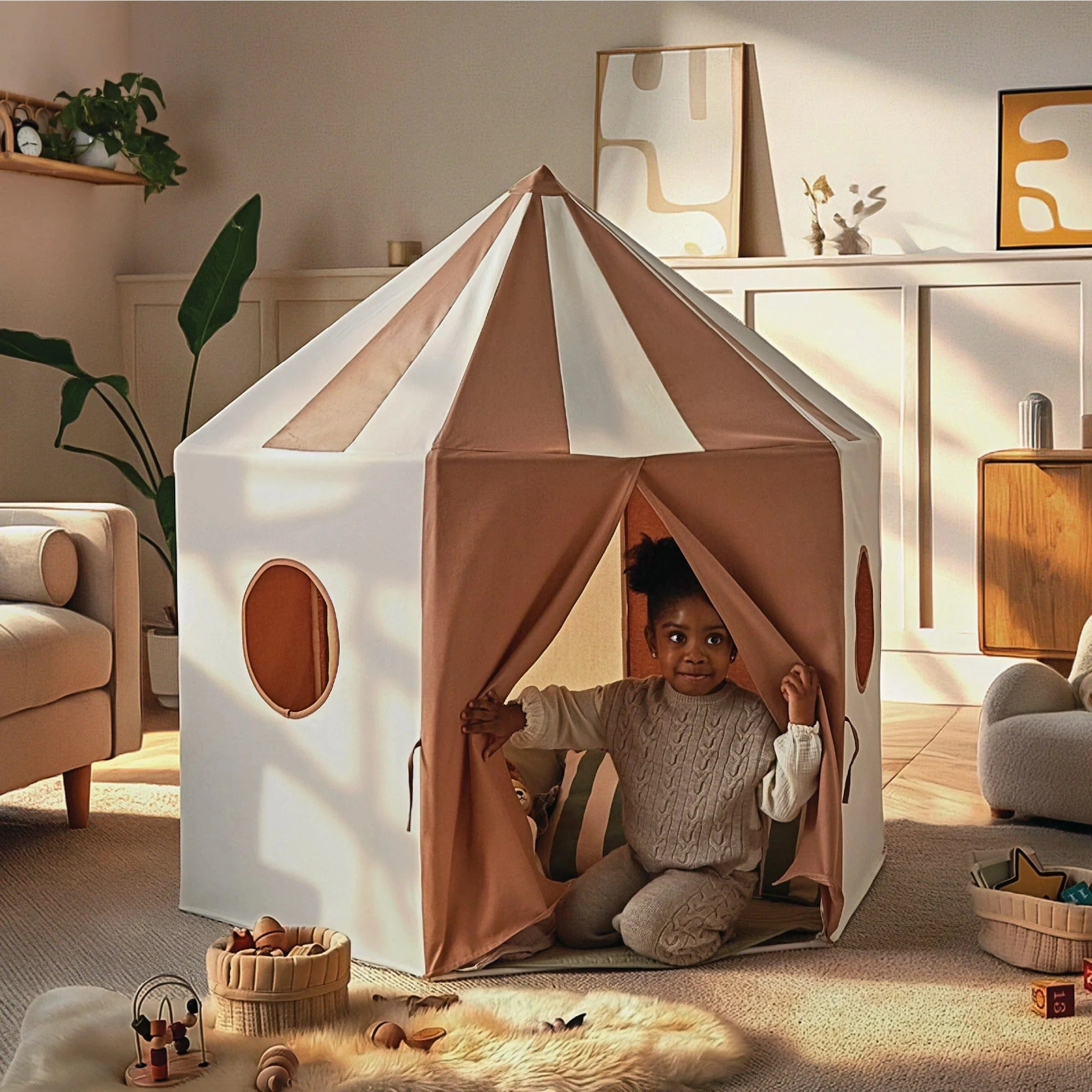 CuddleCo Pavilion Play Tent - Tuscany - Image 2