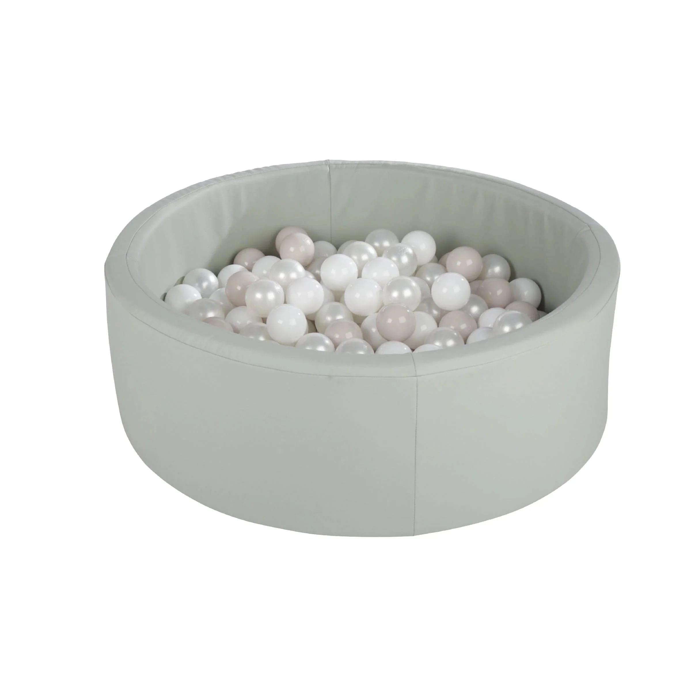 CuddleCo Soft Play Ball Pit with Balls - Sea Salt - Image 3