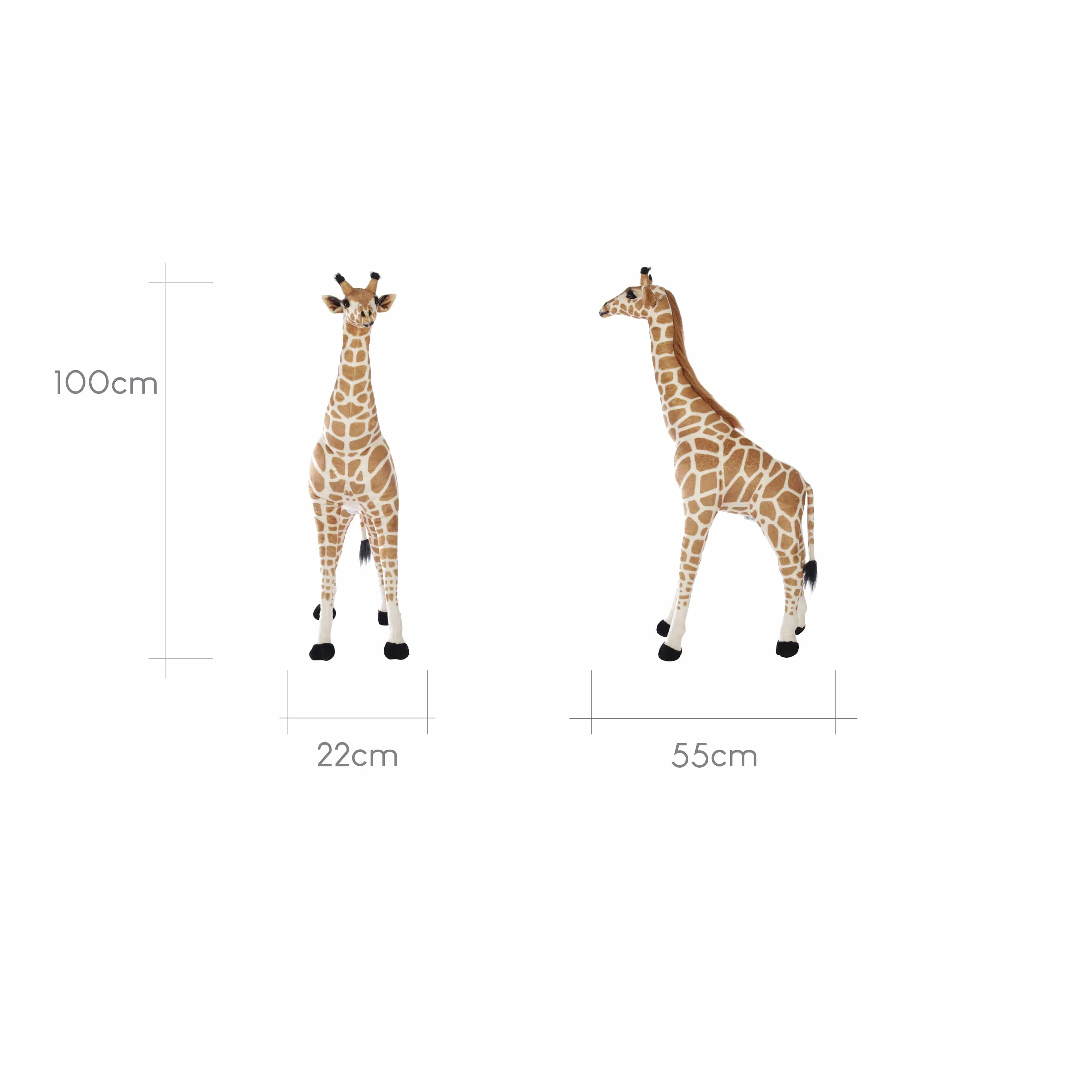 Cuddleco Standing Giraffe (100cm) - Image 5