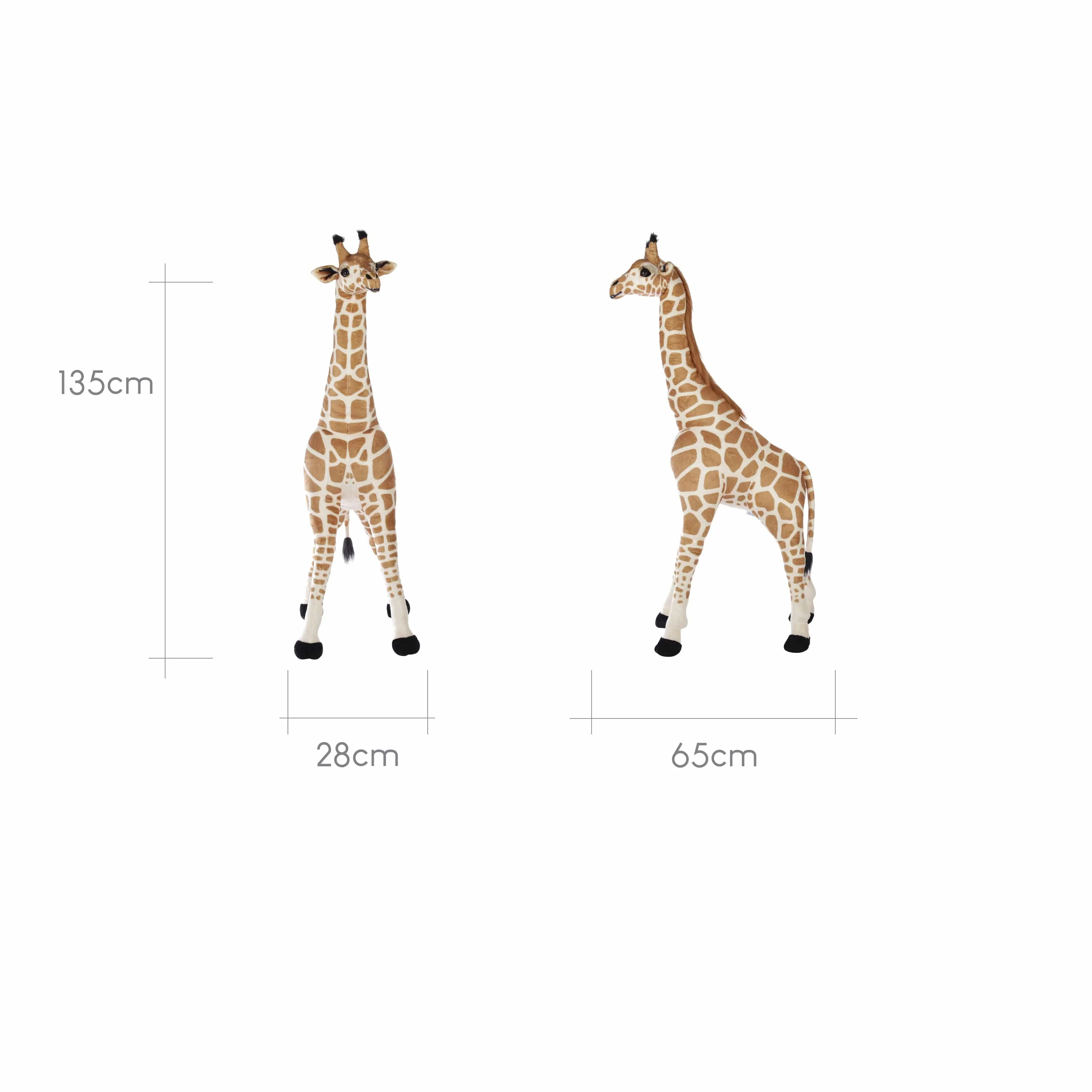 Cuddleco Standing Giraffe (135cm) - Image 5