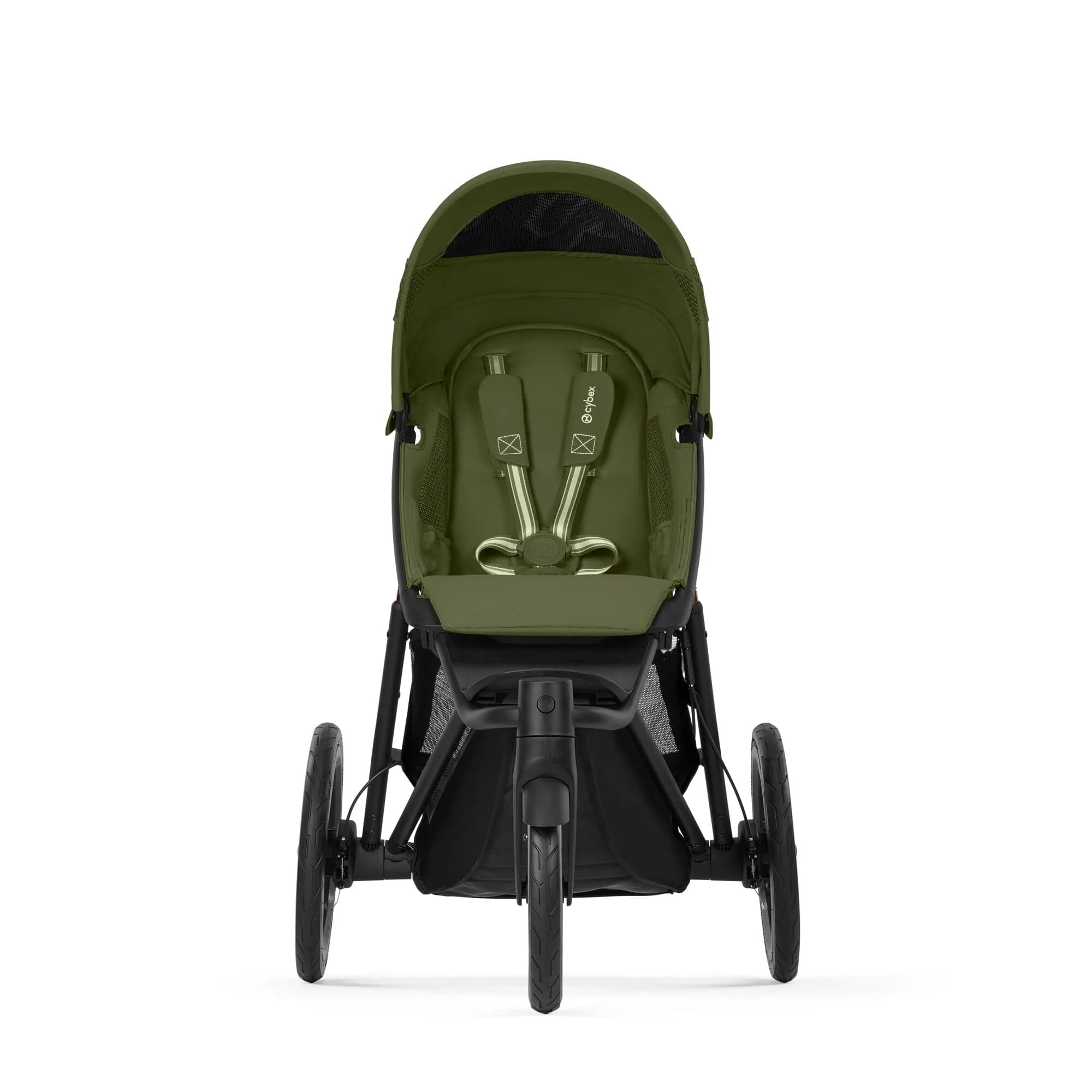Cybex AVI Spin 3 Wheel Pushchair - Moss Green - Image 5