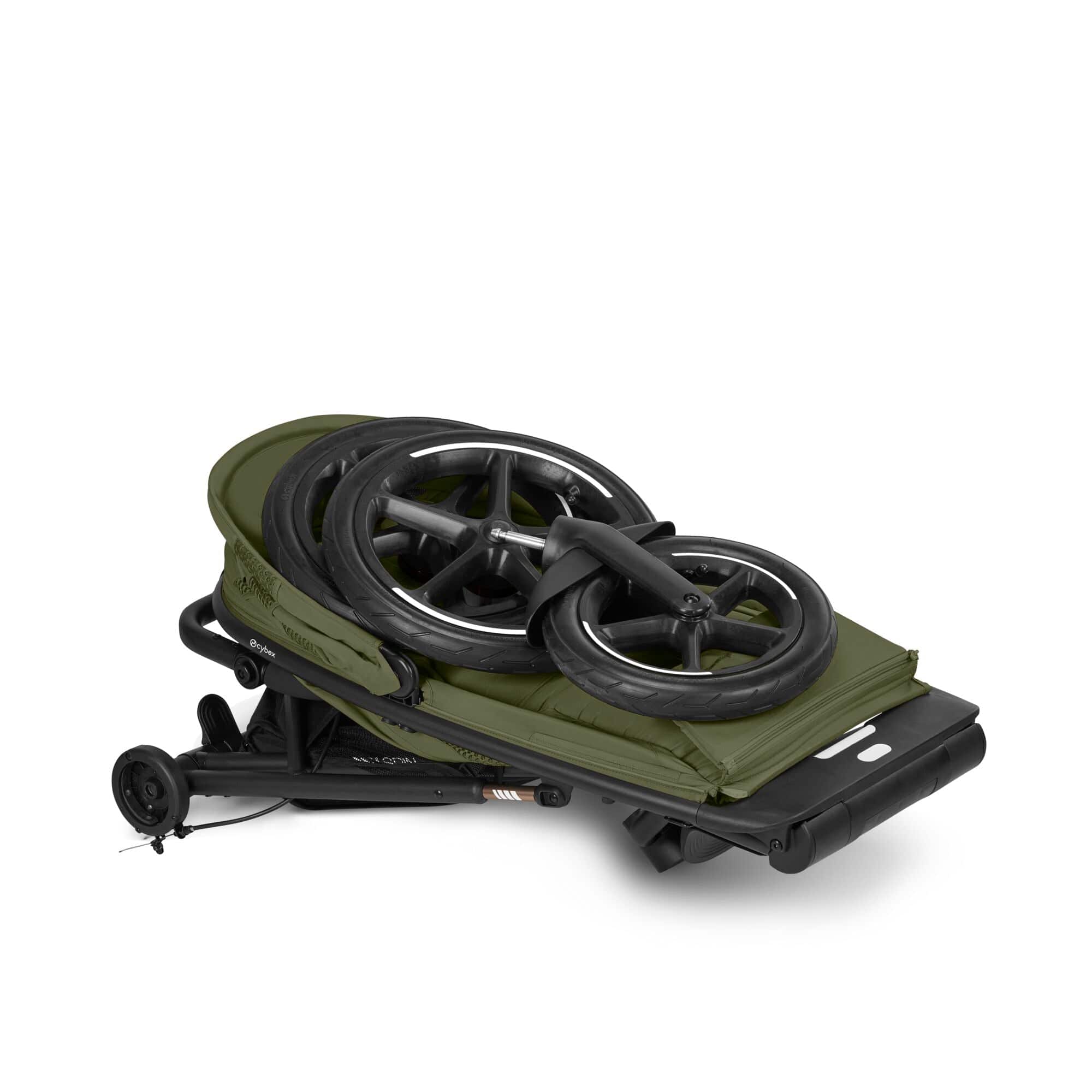 Cybex AVI Spin 3 Wheel Pushchair - Moss Green - Image 8