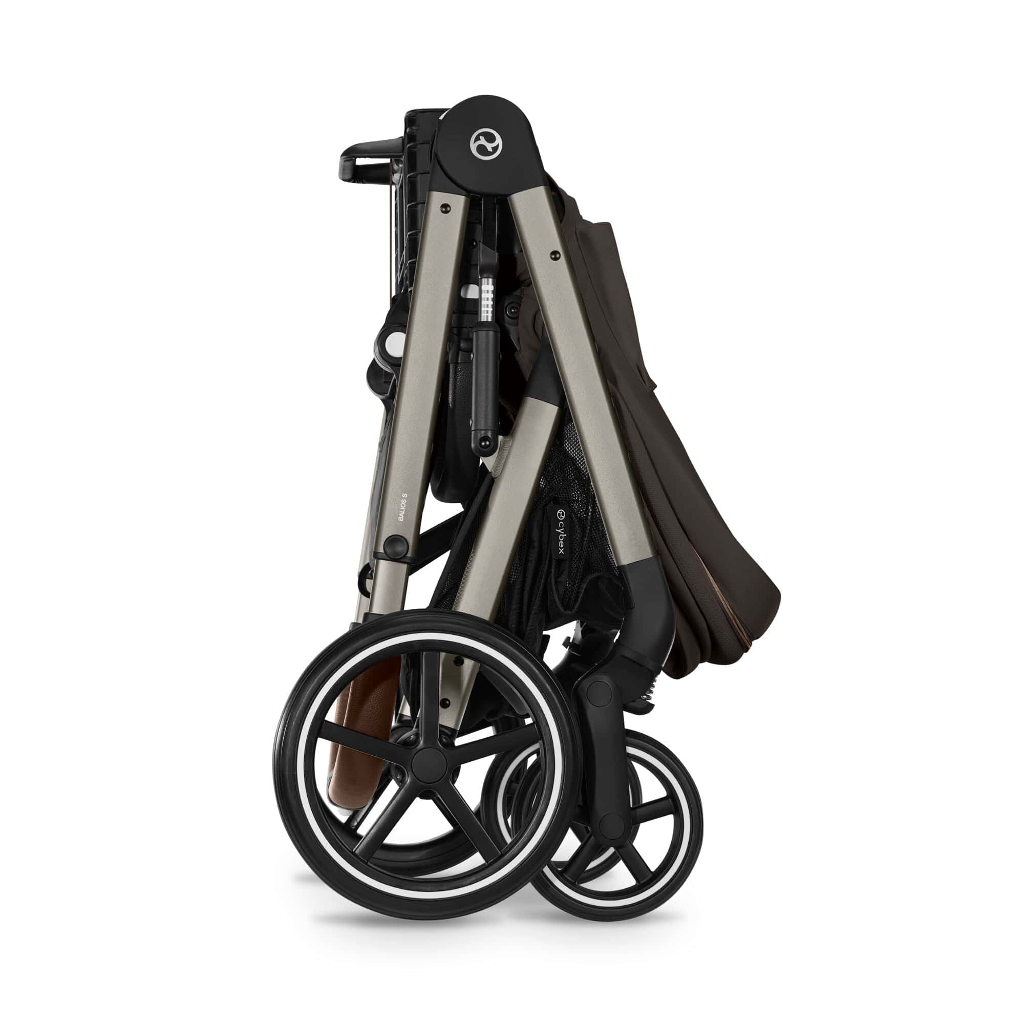 Cybex Balios S Lux Pushchair - Taupe / Chocolate Brown - Image 8