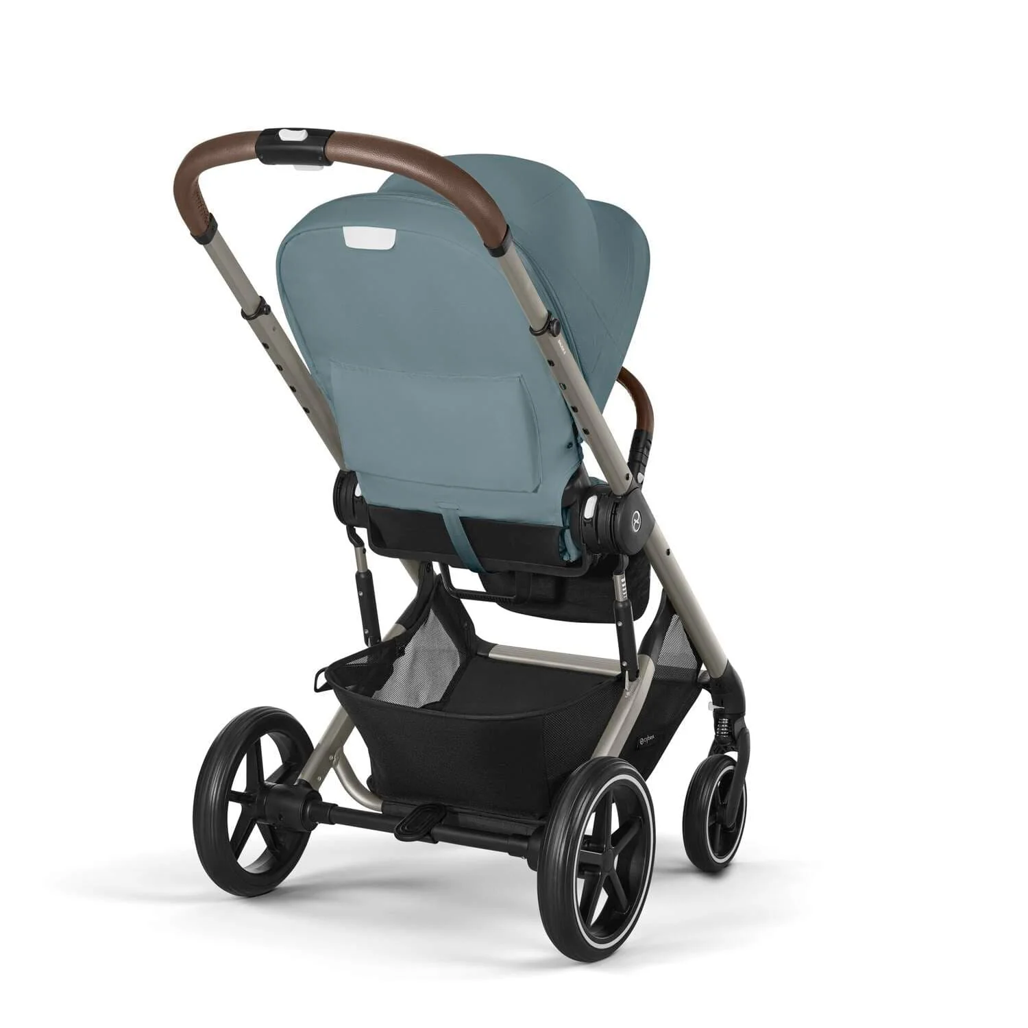 Cybex Balios S Lux Pushchair - Taupe / Stormy Blue - Image 3