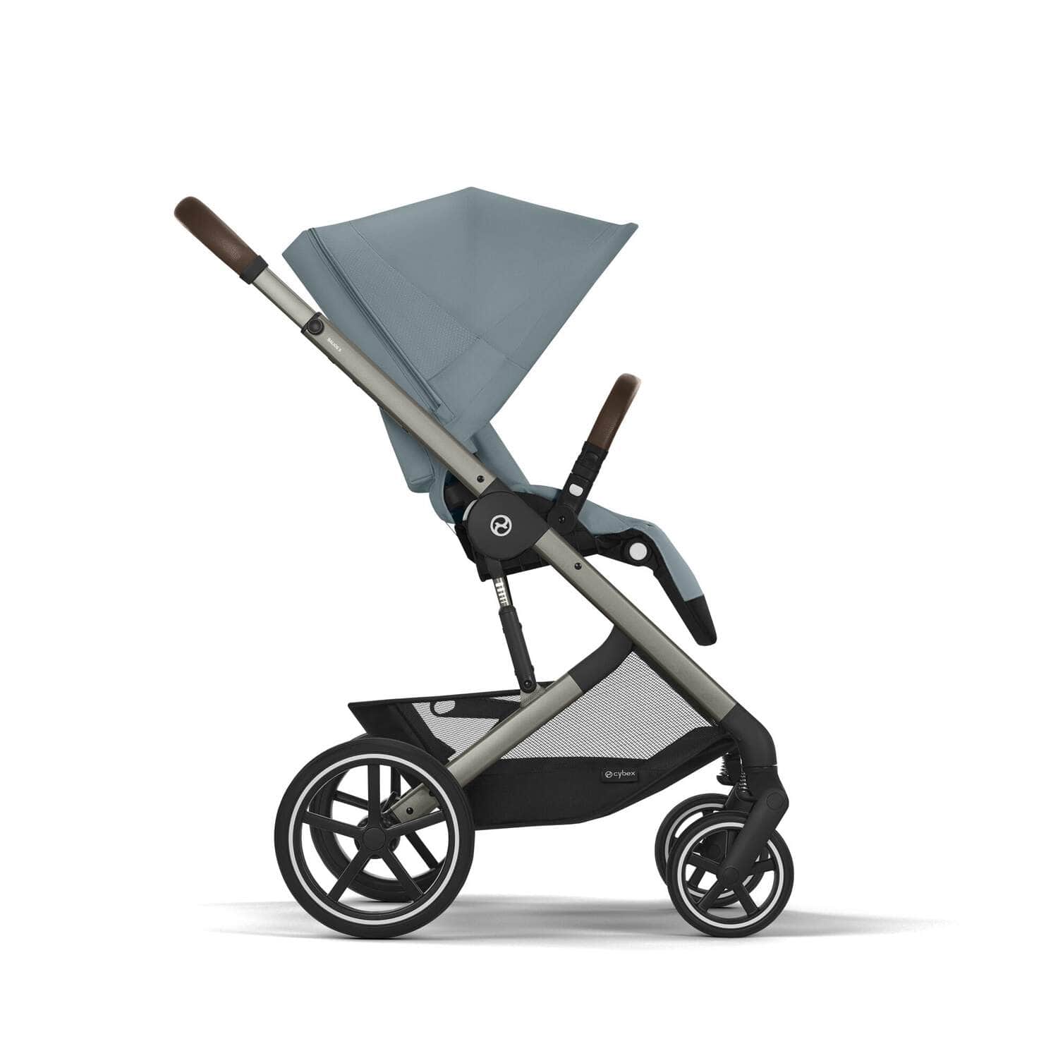 Cybex Balios S Lux Pushchair - Taupe / Stormy Blue - Image 4