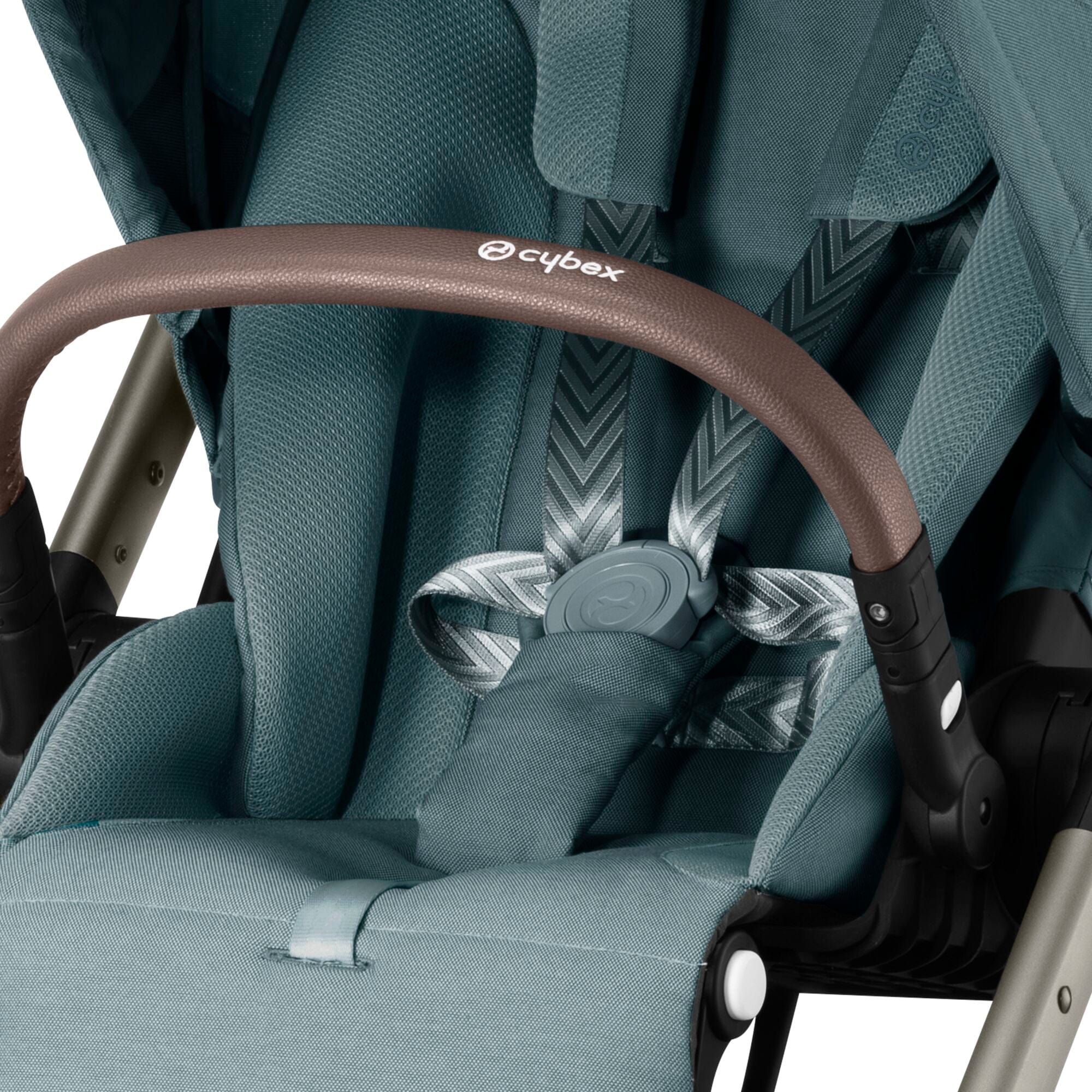 Cybex Balios S Lux Taupe Frame - Sky Blue - Image 4