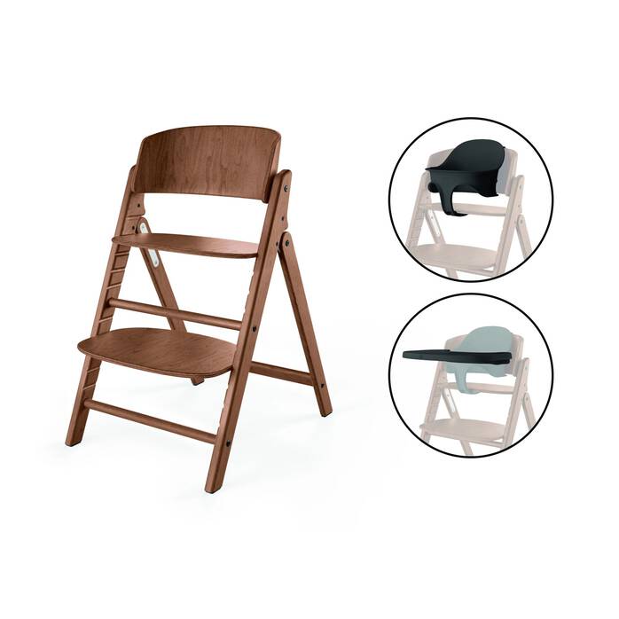 Cybex Click & Fold 3in1 Highchair - Natural Dark