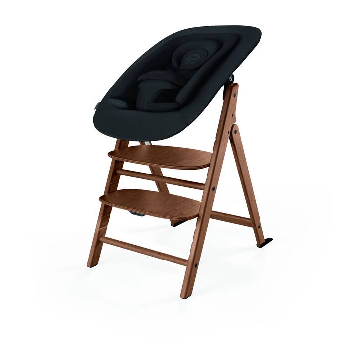Cybex Click & Fold 4in1 Highchair - Natural Dark - Image 2