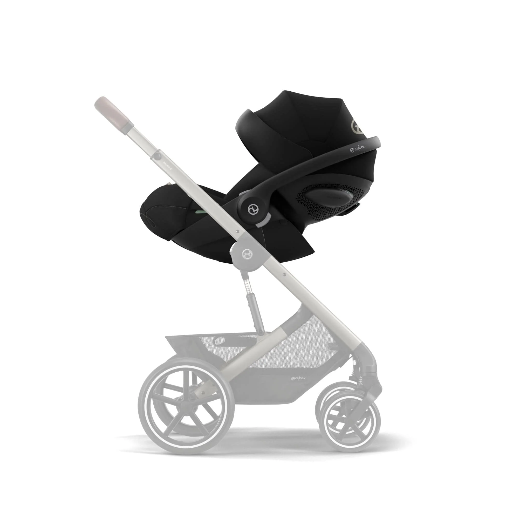 Cybex Cloud G i-Size Car Seat and Base - Moon Black - Image 12