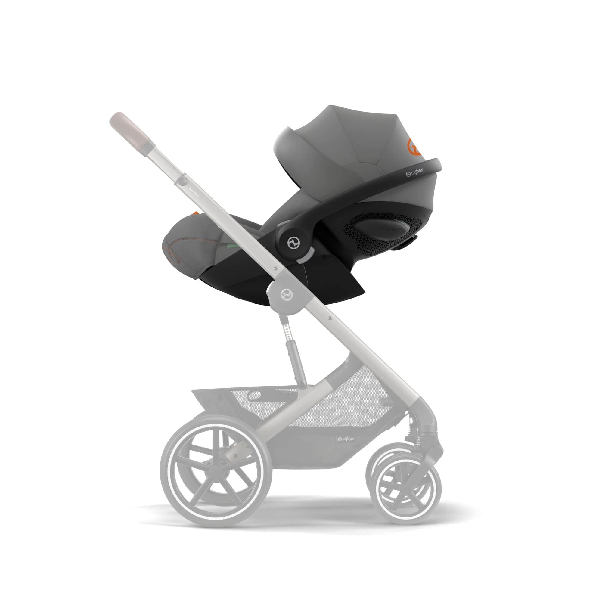 Cybex Cloud G i-Size Rotating Baby Car Seat - Lava Grey - Image 10