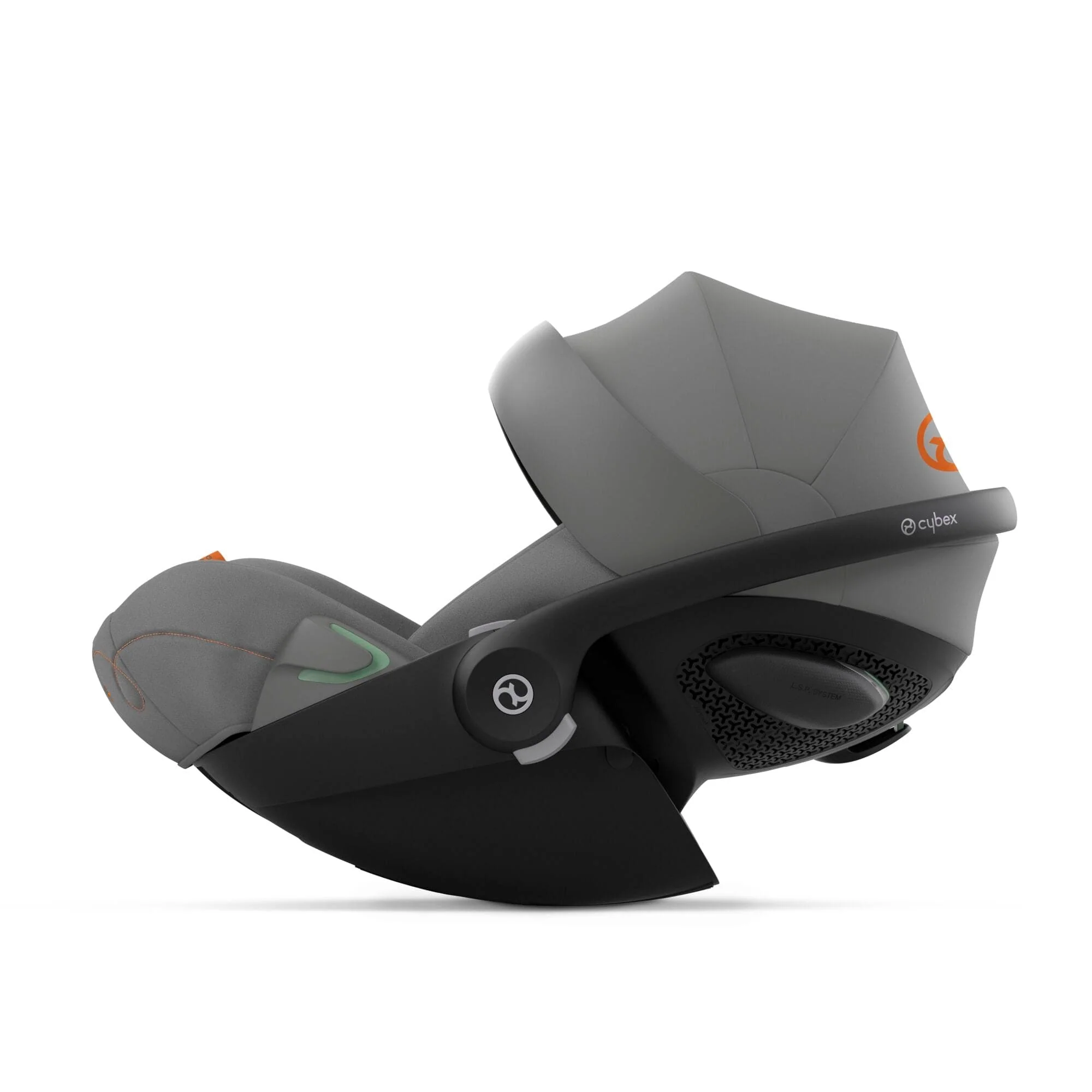 Cybex Cloud G i-Size Rotating Baby Car Seat - Lava Grey - Image 2