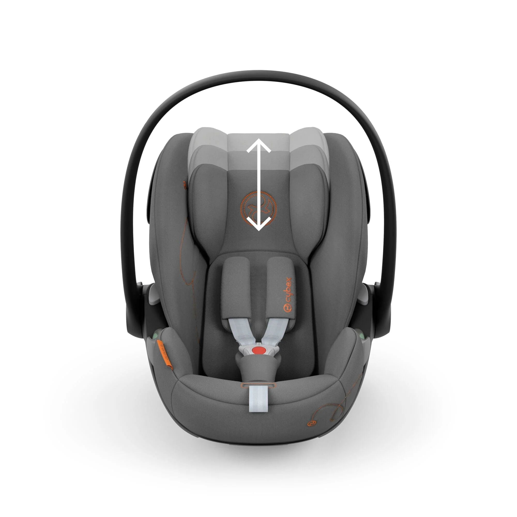 Cybex Cloud G i-Size Rotating Baby Car Seat - Lava Grey - Image 4