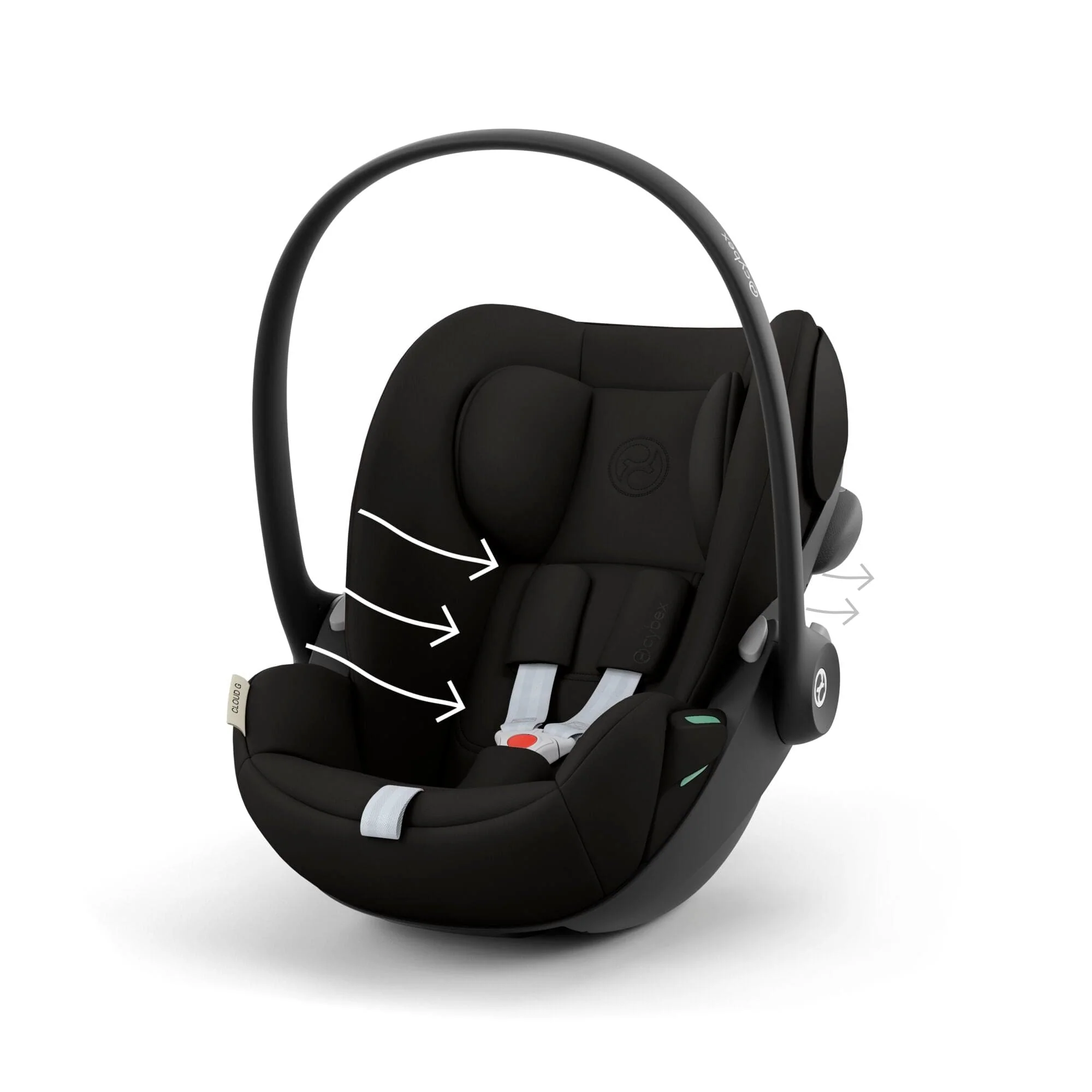 Cybex Cloud G i-Size Car Seat - Magic Black - Image 5