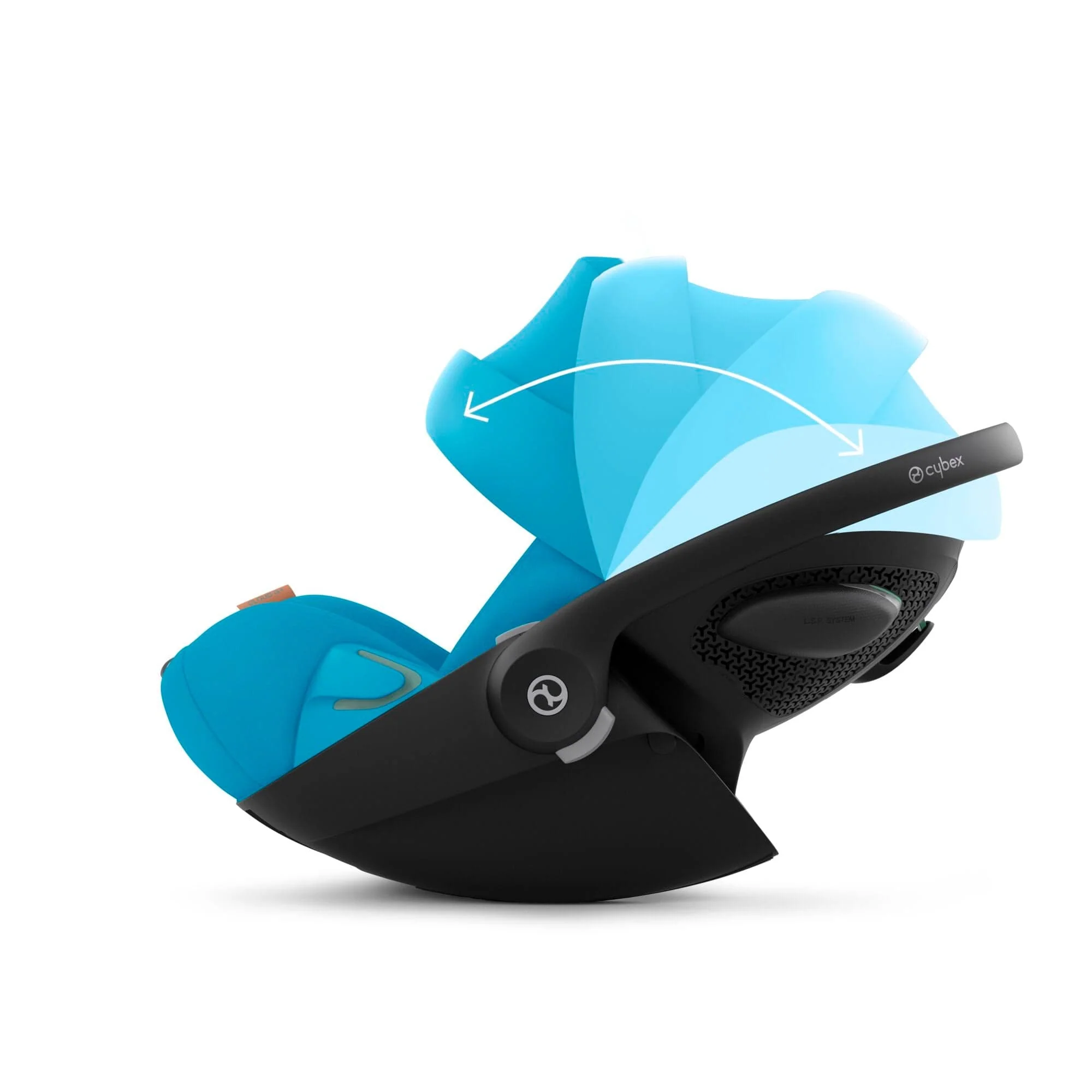 Cybex Cloud G i-Size PLUS Rotating Baby Car Seat - Beach Blue - Image 7
