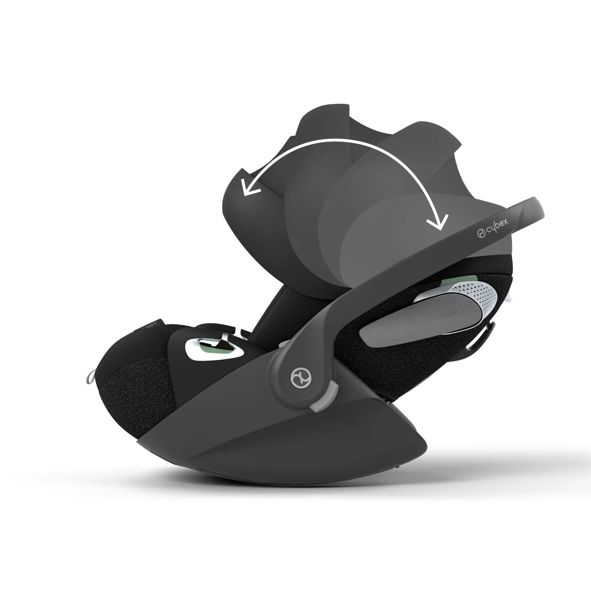 Cybex Cloud T i-Size Rotating Baby Car Seat - Sepia Black - Image 6