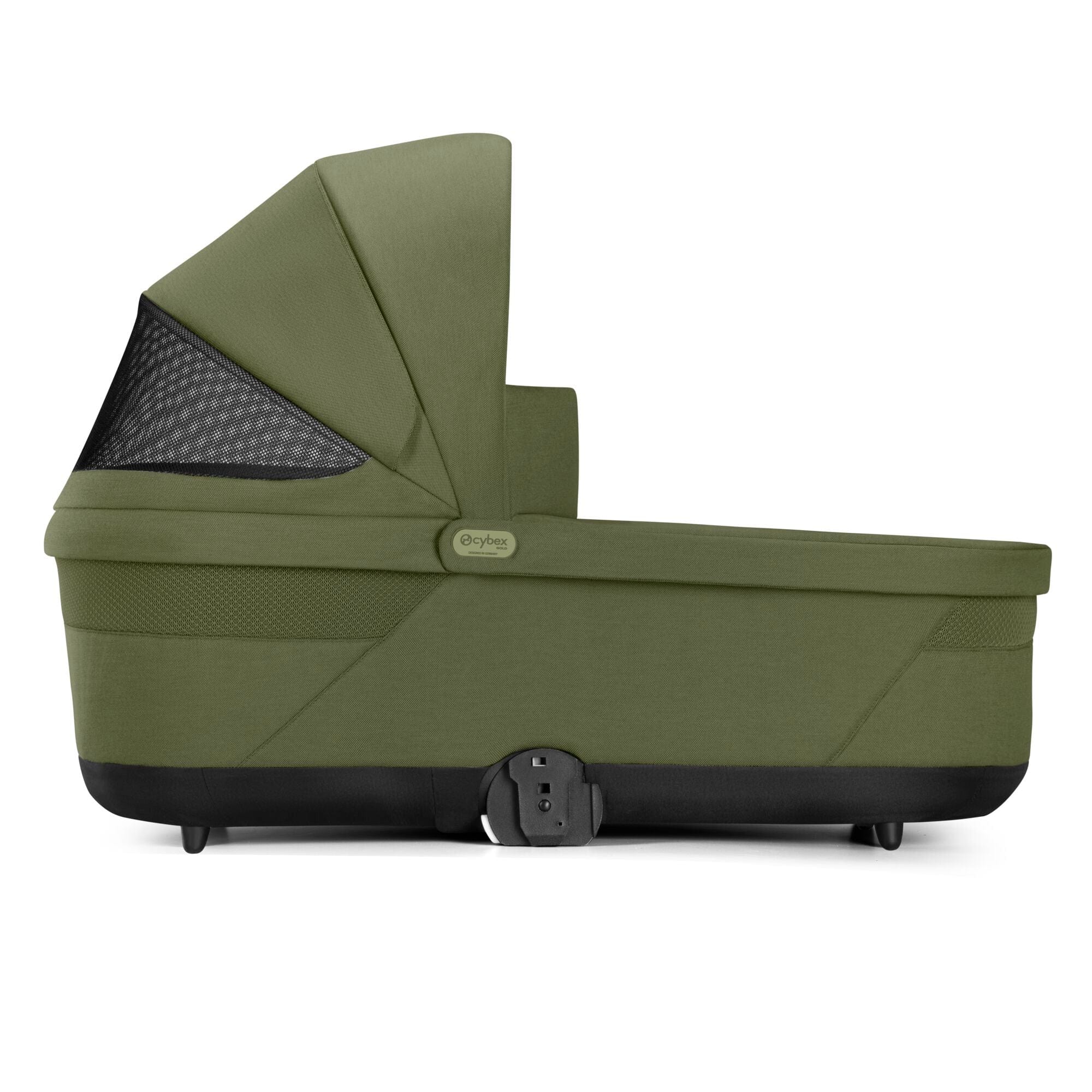 Cybex Cot S Lux Carrycot - Moss Green - Image 4