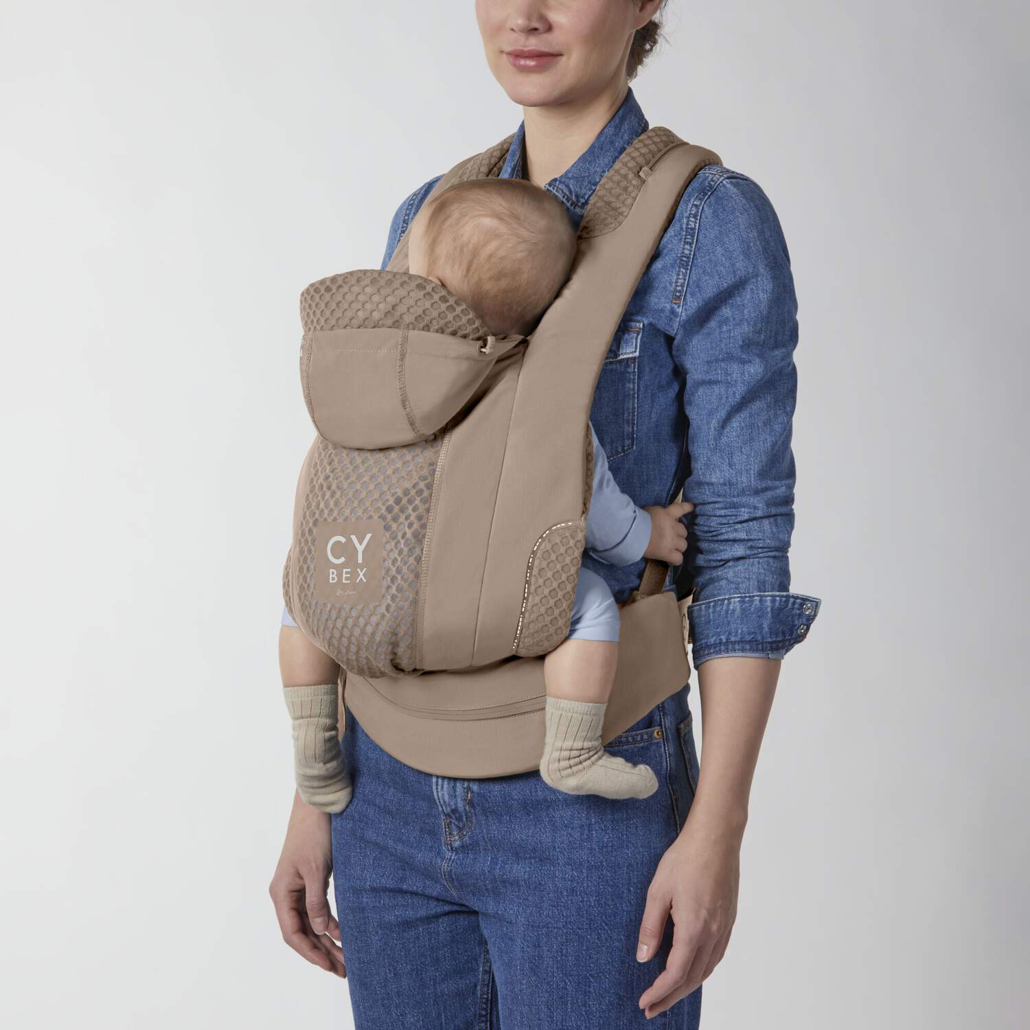 Cybex COYA Baby Carrier - Cozy Beige - Image 2