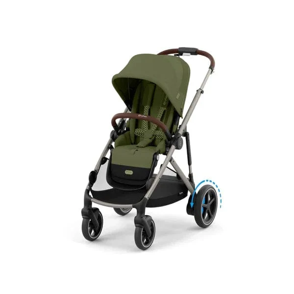 Cybex eGazelle S, Cloud G Travel System - Taupe / Moss Green - Image 2