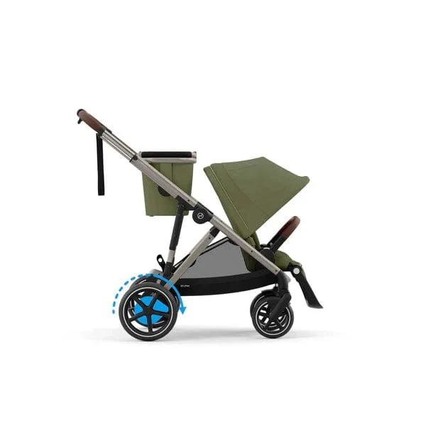 Cybex eGazelle S, Cloud G Travel System - Taupe / Moss Green - Image 9