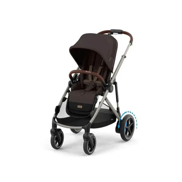 Cybex eGazelle S, Cloud T Travel System - Taupe / Chocolate Brown - Image 3