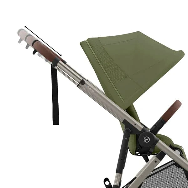 Cybex eGazelle S, Cloud T Travel System - Taupe / Moss Green - Image 4