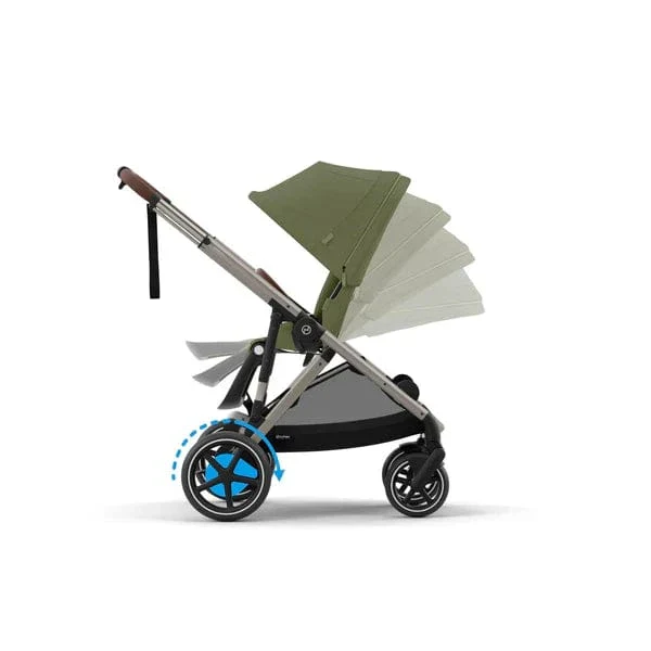 Cybex eGazelle S, Cloud T Travel System - Taupe / Moss Green - Image 7