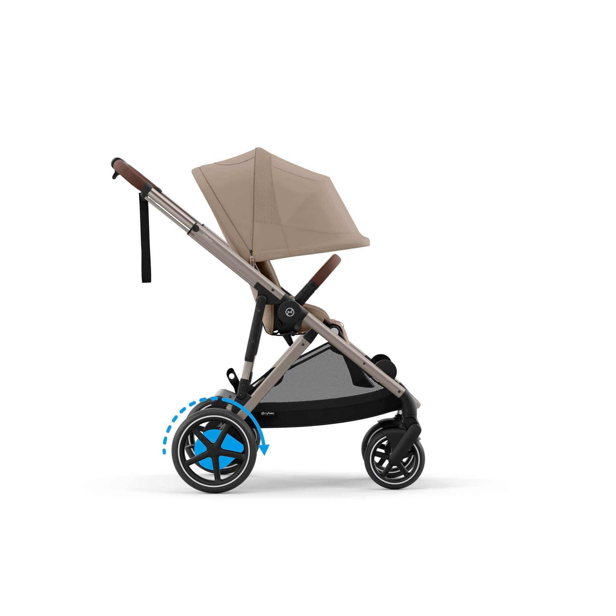 Cybex eGazelle S Tandem Pushchair - Taupe/Almond Beige - Image 3