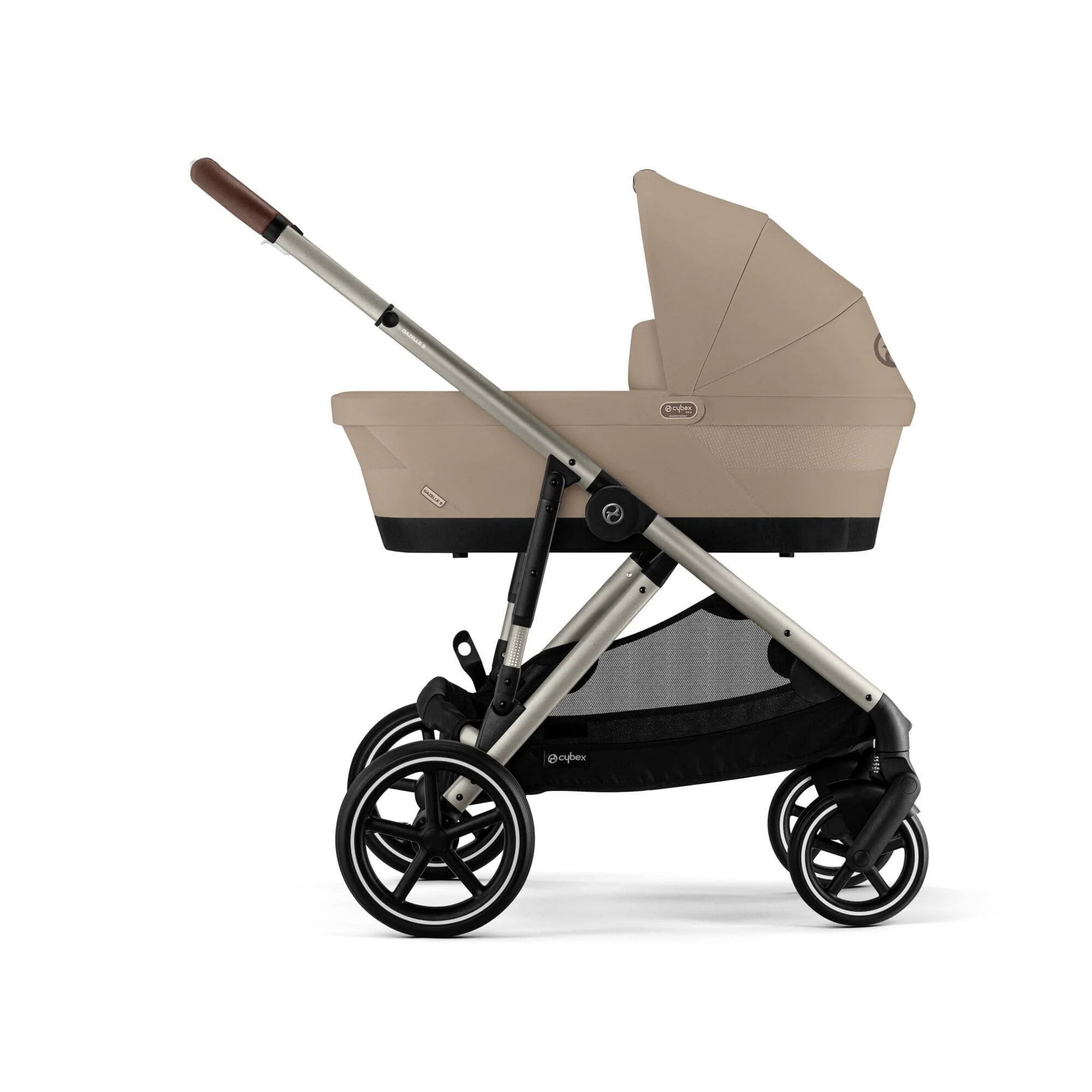 Cybex Gazelle S, Cloud G Travel System - Taupe / Almond Beige - Image 2