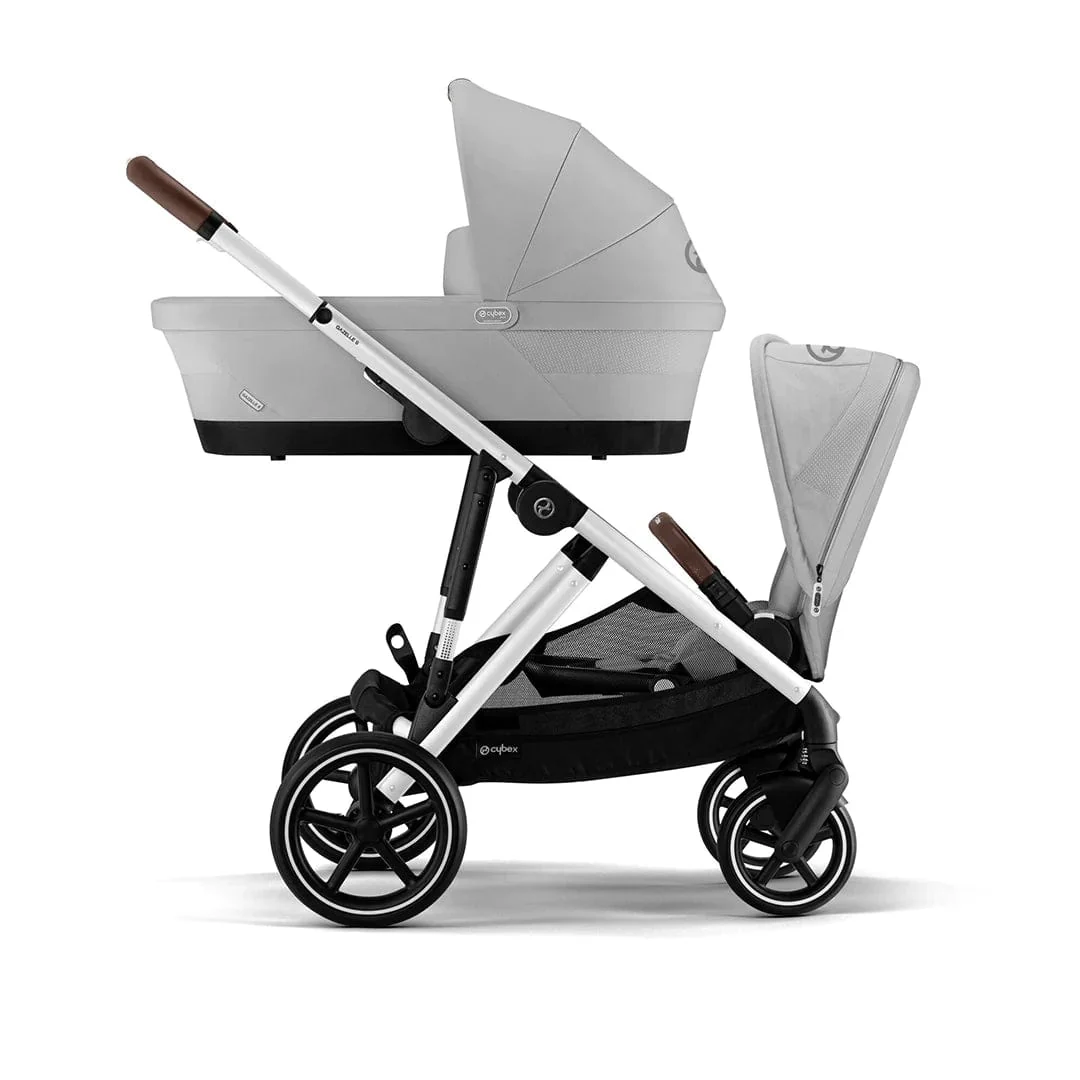 Cybex Gazelle S Luxury Bundle - Silver / Lava Grey - Image 3