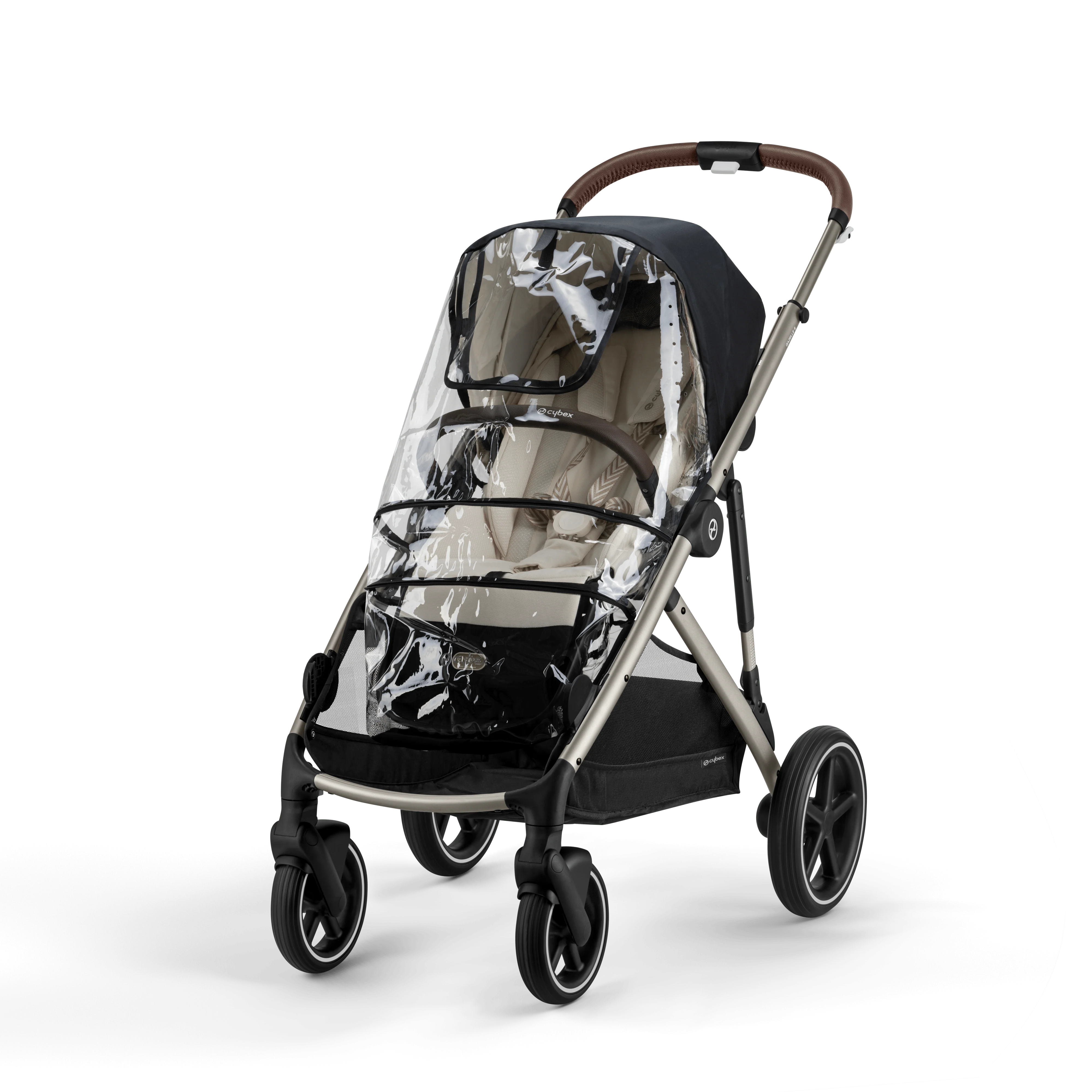 Cybex Gazelle S Pushchair - Black / Moon Black - Image 9