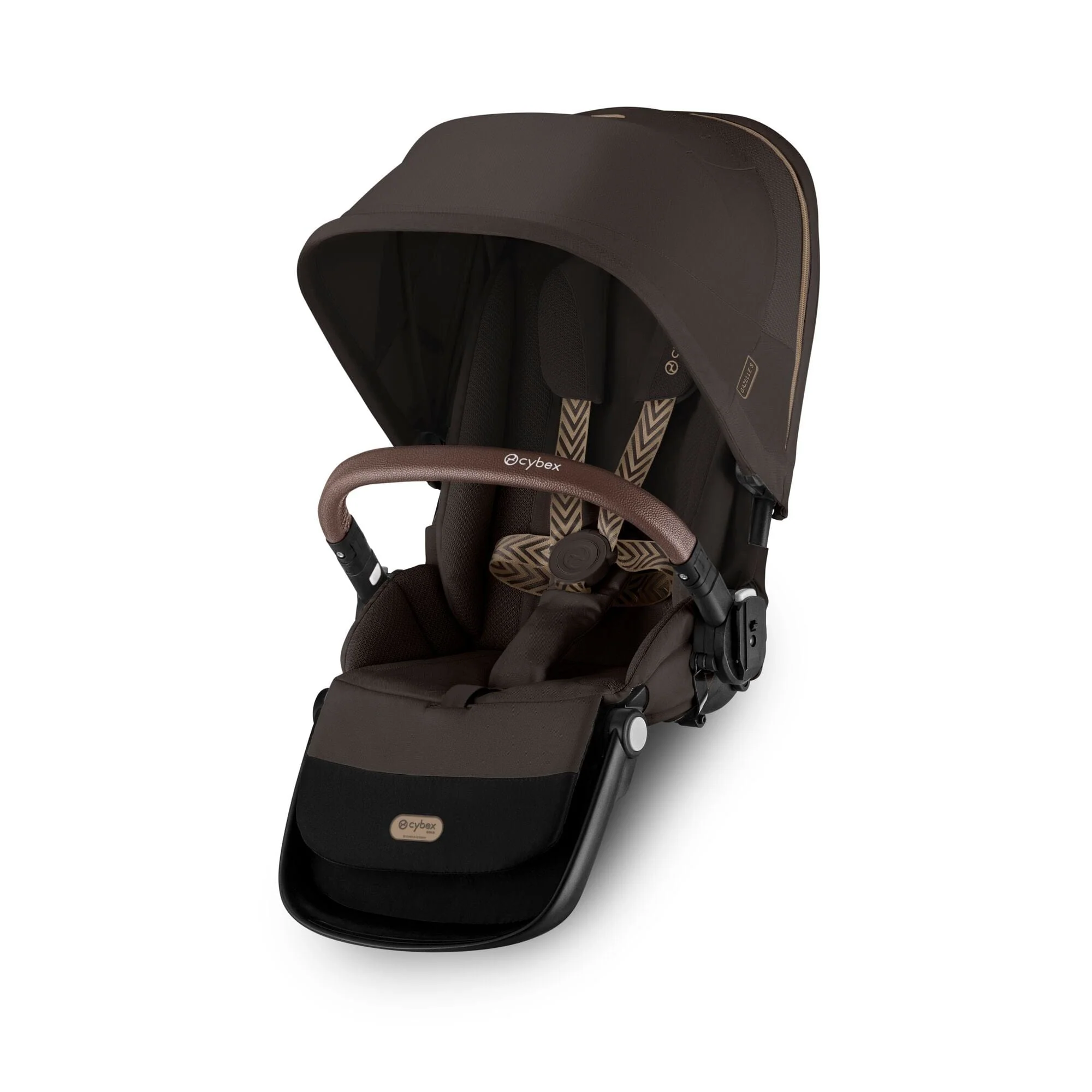 Cybex Gazelle S Seat Unit - Taupe / Chocolate Brown