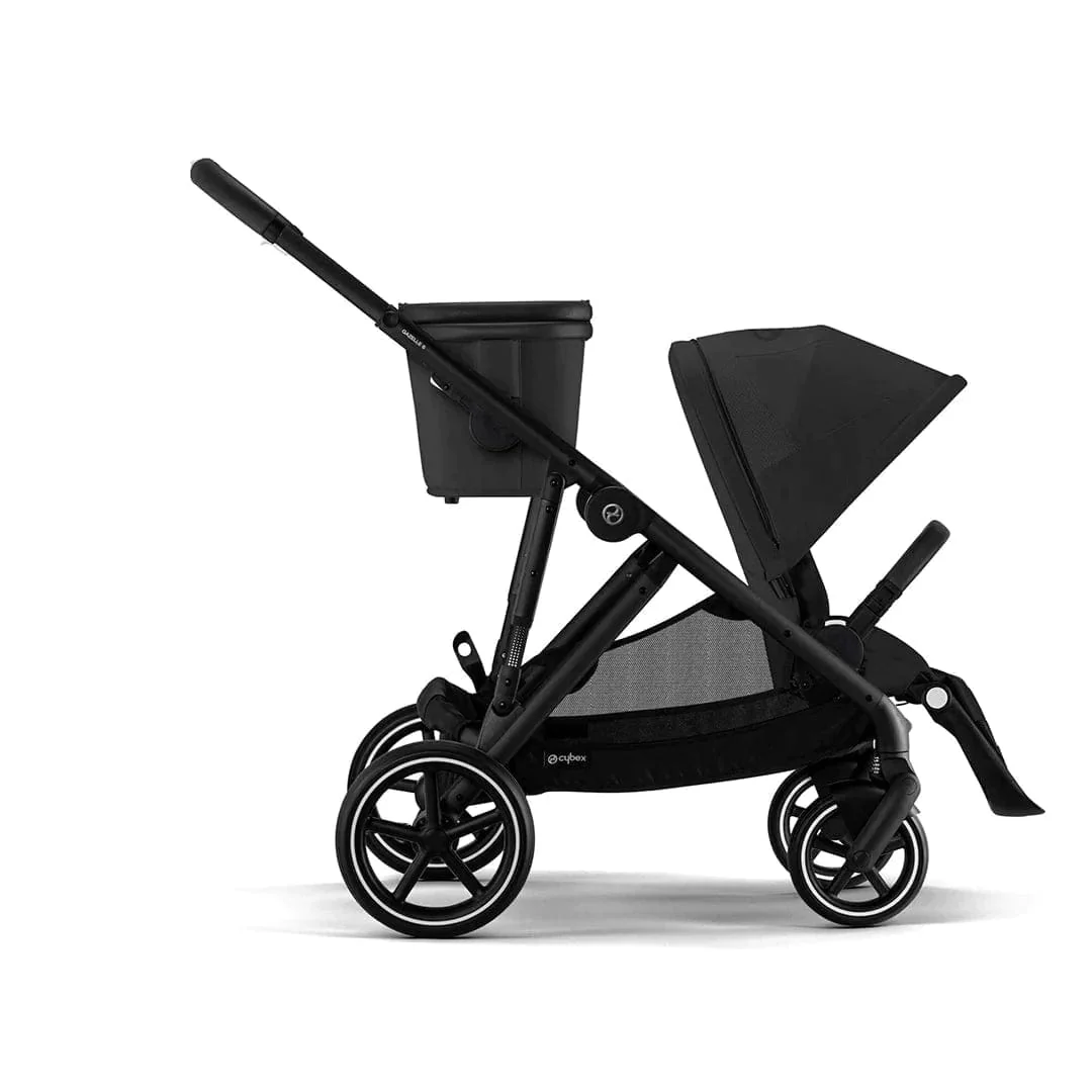 Cybex Gazelle S Twin Pushchair - Black / Moon Black - Image 8