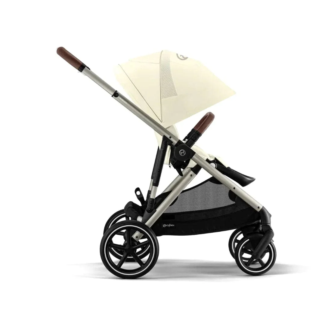Cybex Gazelle S Twin Pushchair - Taupe / Seashell Beige - Image 9