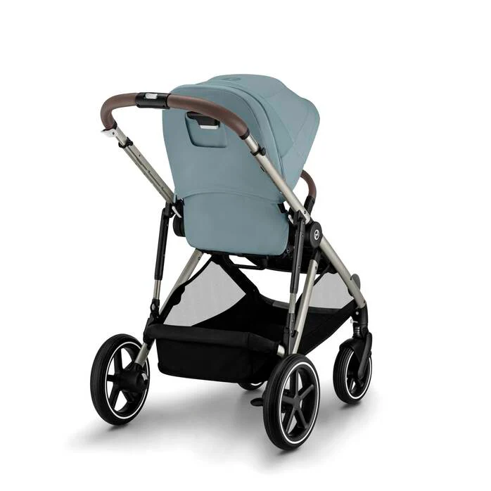 Cybex Gazelle S Twin Pushchair - Taupe / Stormy Blue - Image 4