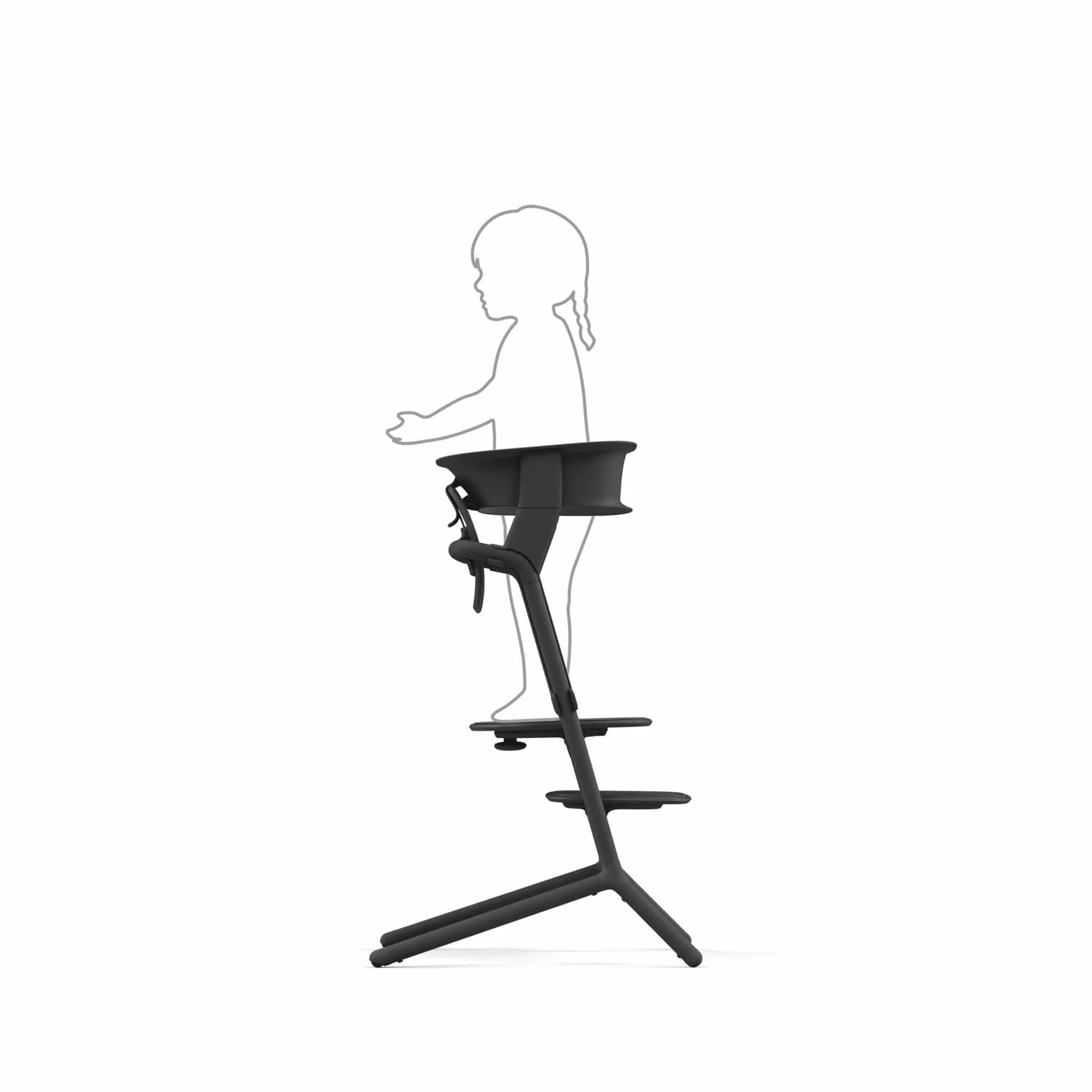 Cybex LEMO Learning Tower Set - Stunning Black - Image 2