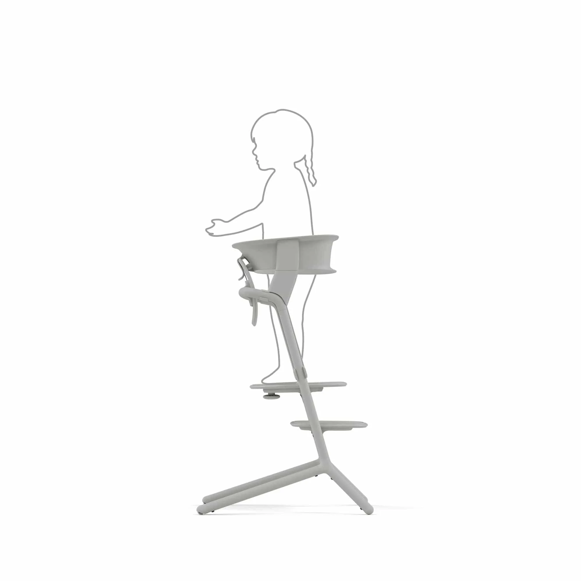 Cybex LEMO Learning Tower Set - Suede Grey - Image 2