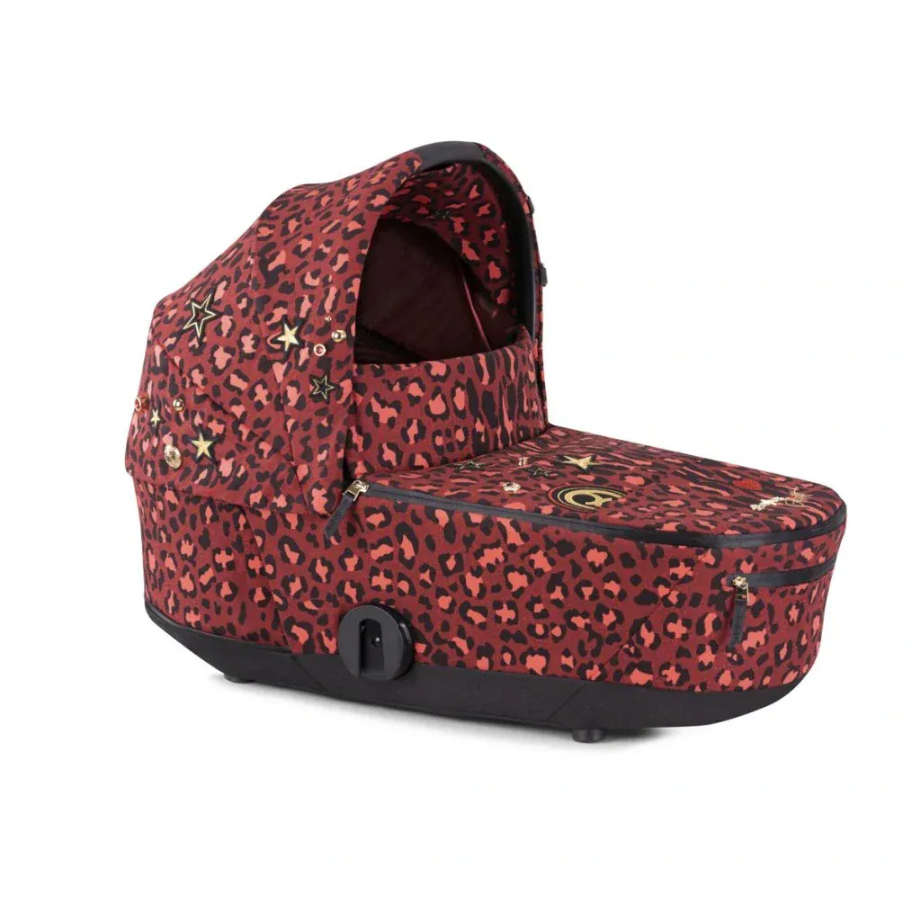 Cybex Mios Lux Carrycot - Rockstar Rosenrot Red