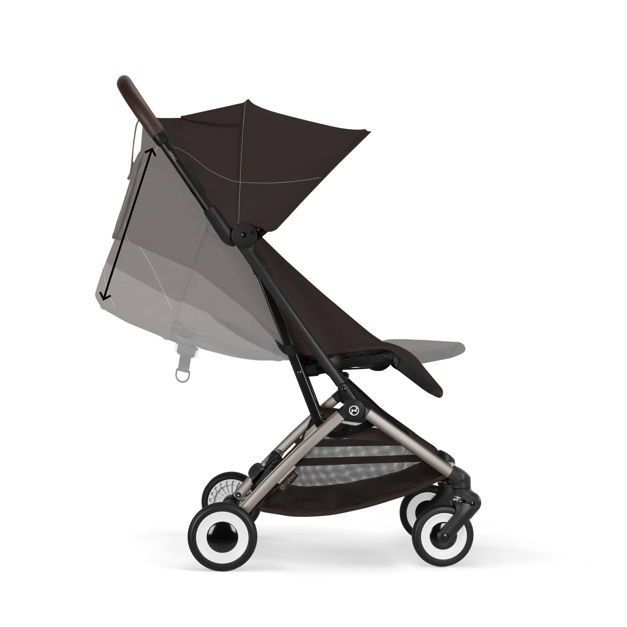 Cybex Orfeo Stroller - Chocolate Brown (2026) - Image 2