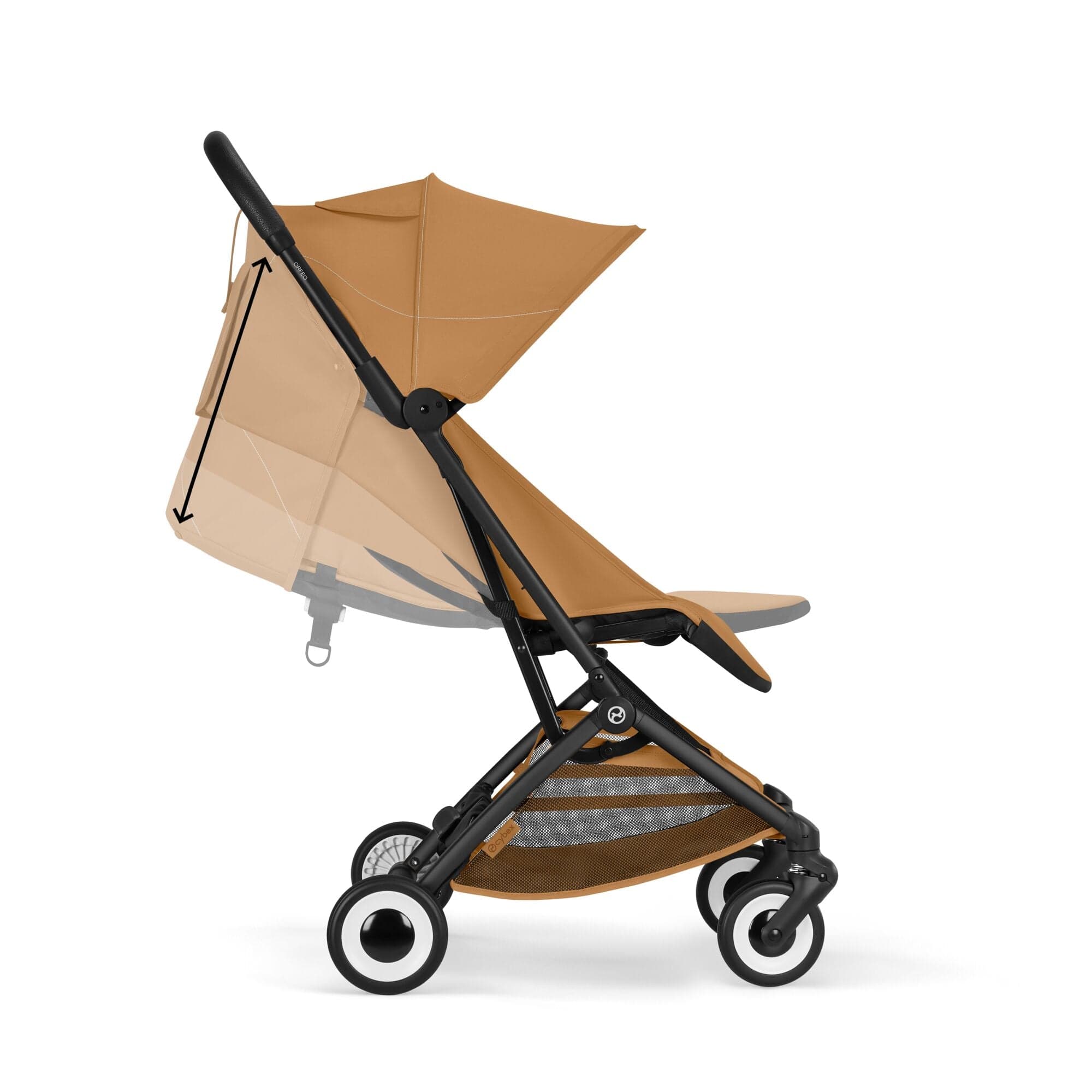Cybex Orfeo Stroller - Cinnamon Yellow (2026) - Image 2