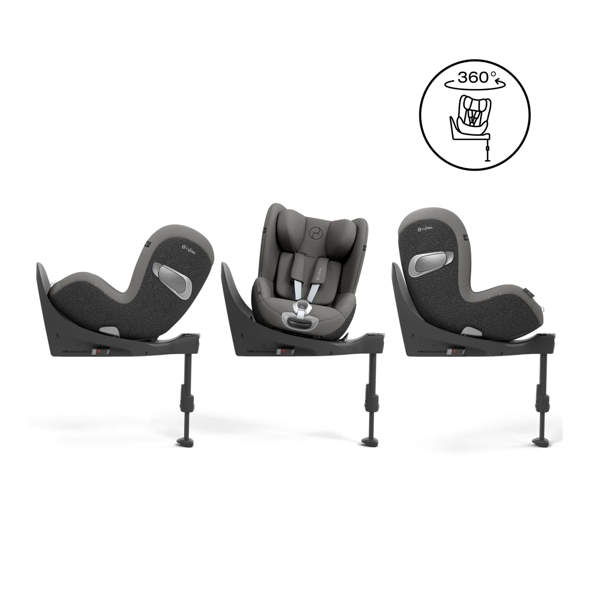 Cybex Sirona T i-Size Car Seat - Mirage Grey - Image 3