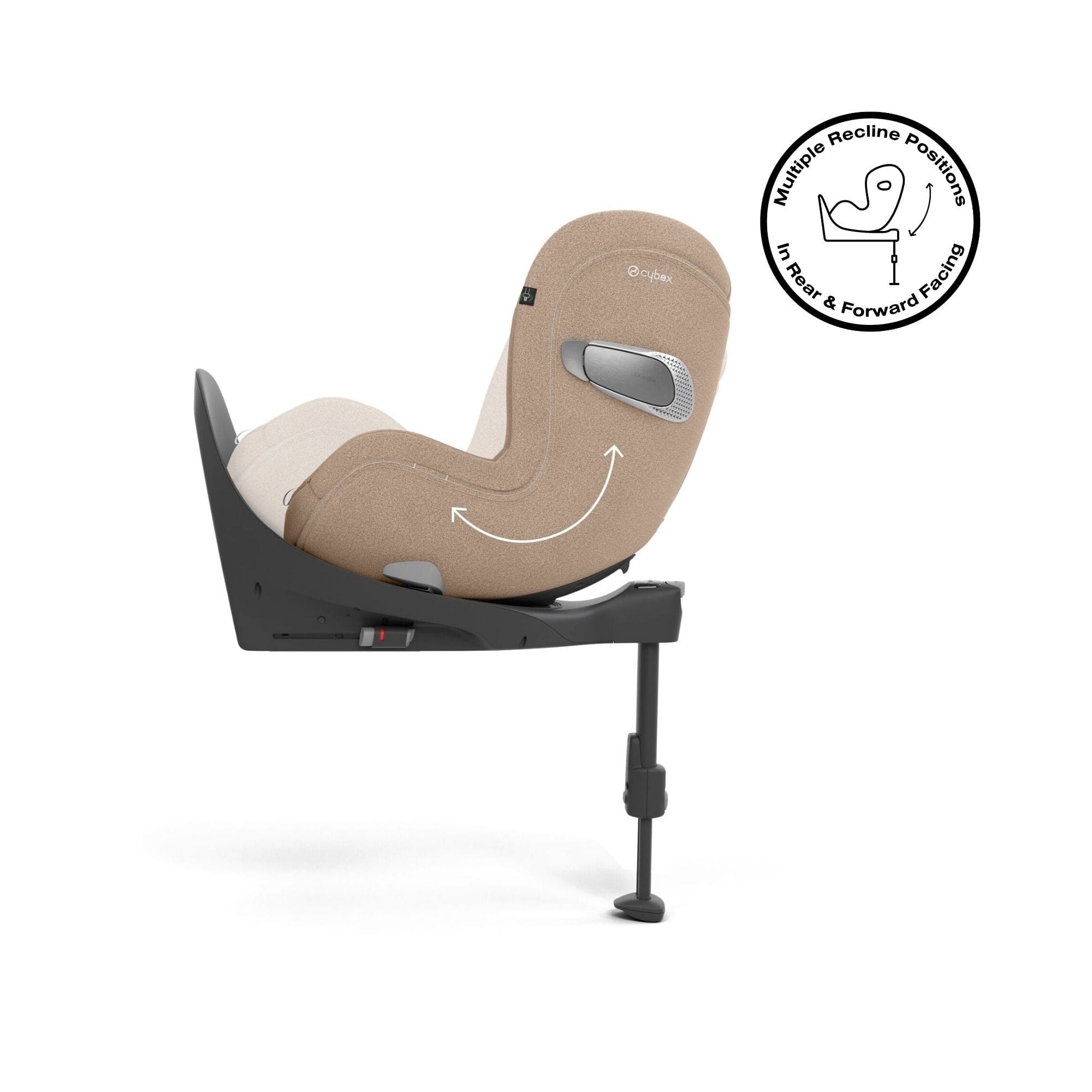Cybex Sirona T i-Size PLUS Car Seat - Cozy Beige - Image 6