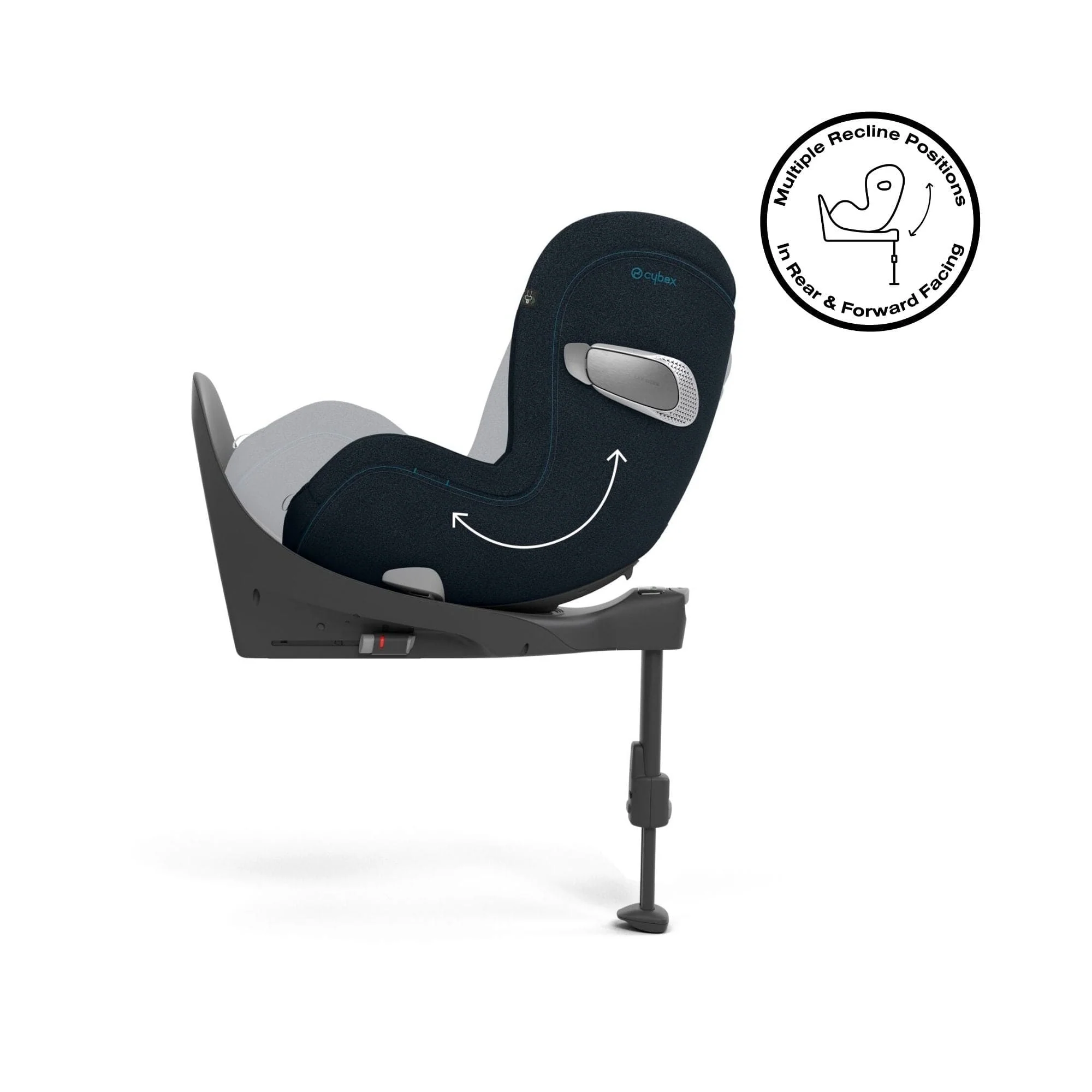 Cybex Sirona T i-Size PLUS Car Seat - Nautical Blue - Image 6
