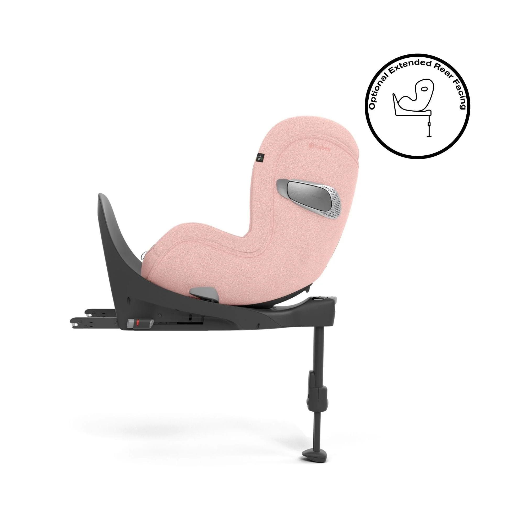 Cybex Sirona T i-Size PLUS Car Seat - Peach Pink - Image 5