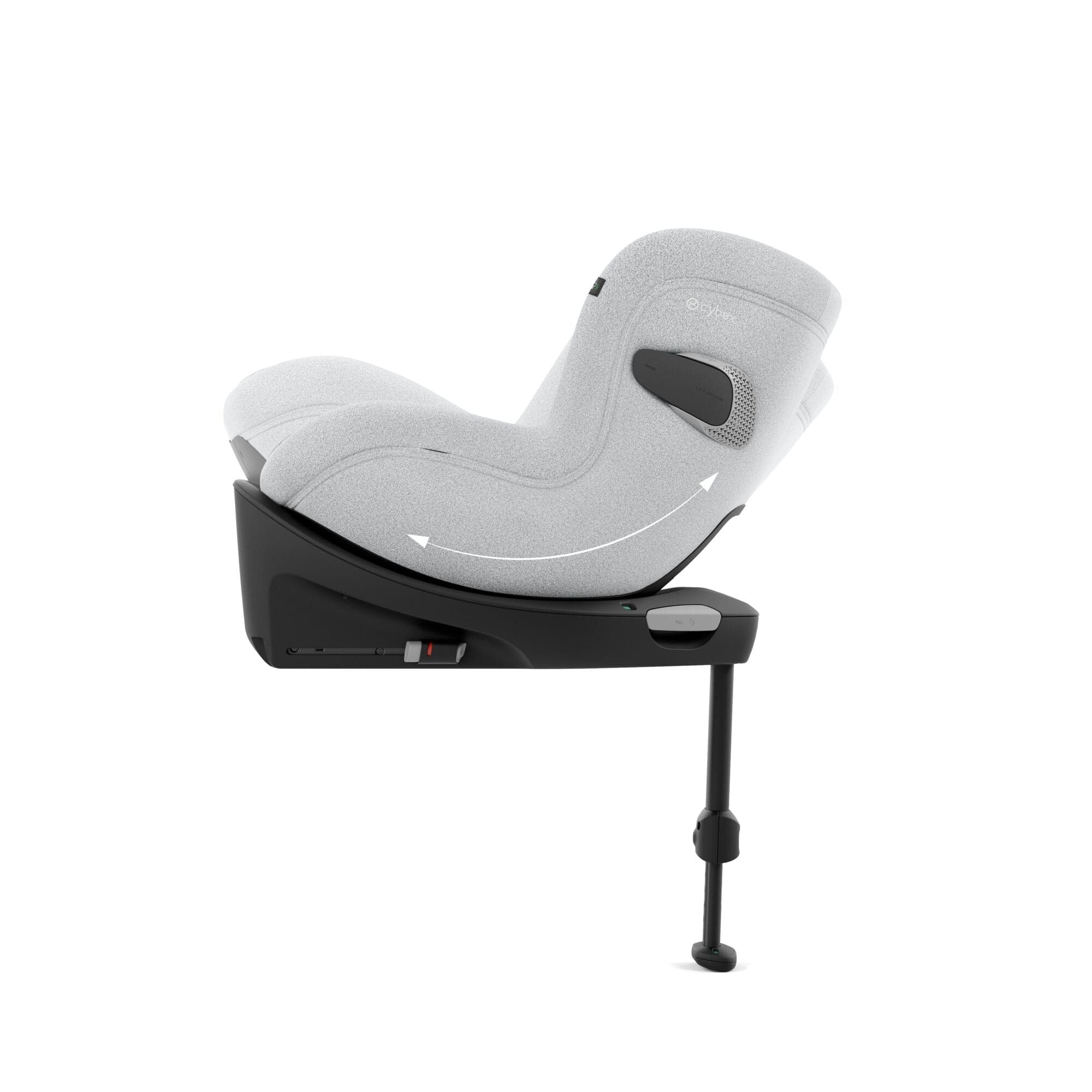 Cybex Sirona Ti i-Size Plus Car Seat - Platinum White - Image 8