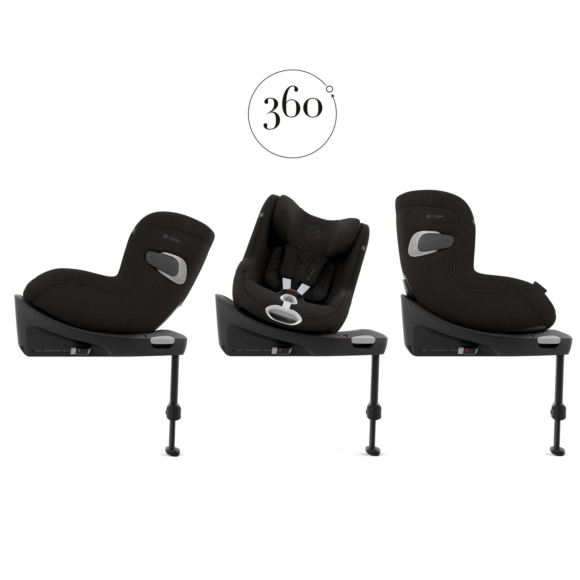 Cybex Sirona Ti i-Size Plus Car Seat - Sepia Black - Image 4