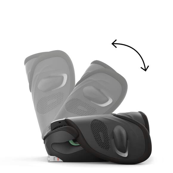 Cybex Solution G2 Plus i-Size Foldable Car Seat - Moon Black - Image 4