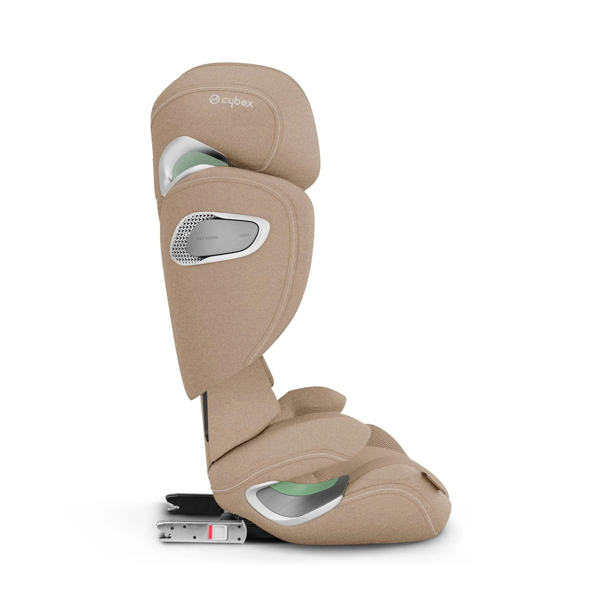 Cybex Solution T i-Fix Plus Car Seat - Cozy Beige - Image 4