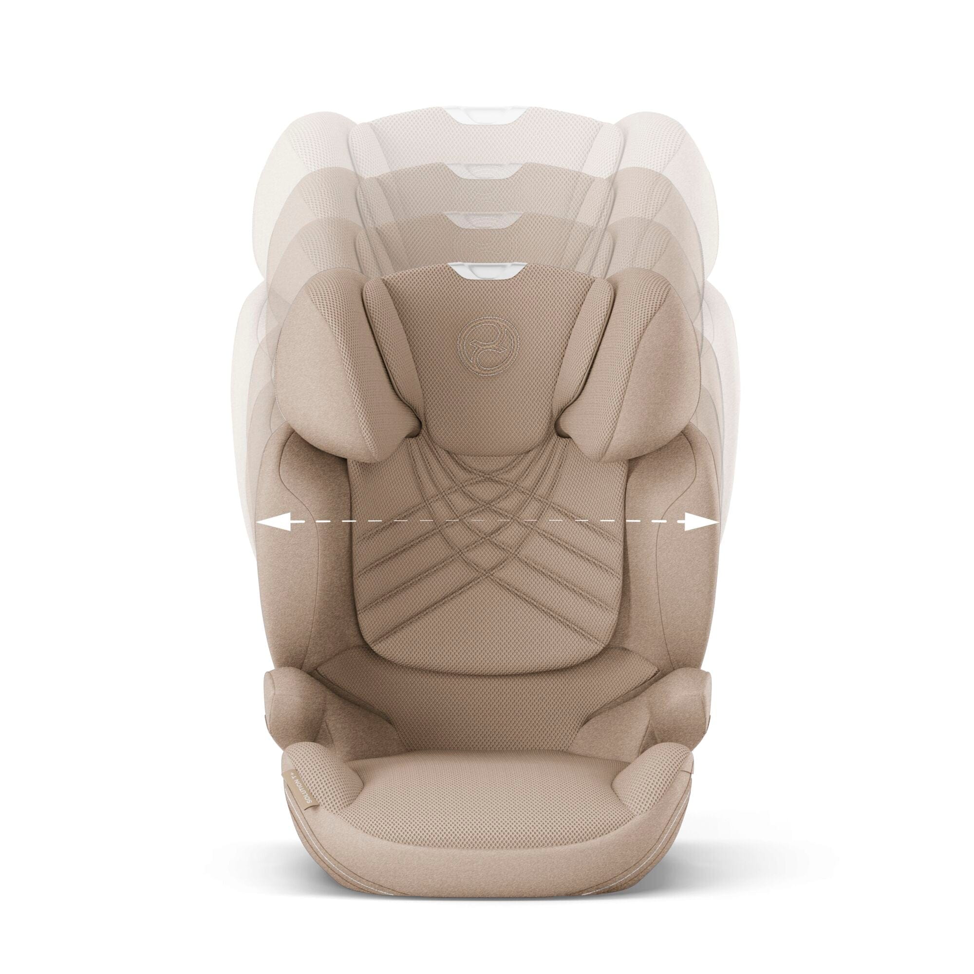 Cybex Solution T i-Fix Plus Car Seat - Cozy Beige - Image 5