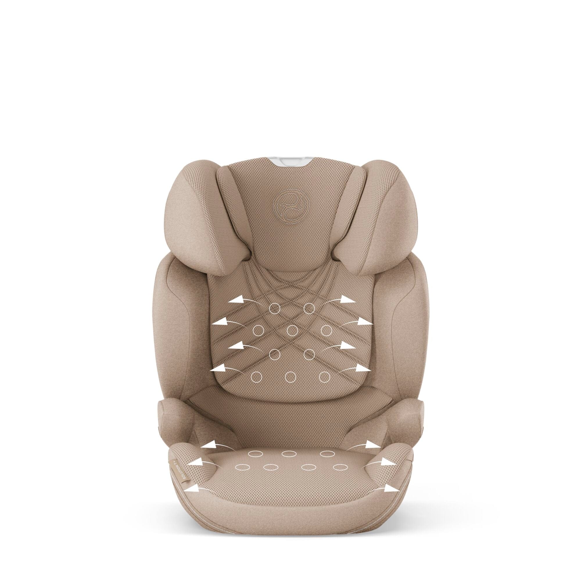 Cybex Solution T i-Fix Plus Car Seat - Cozy Beige - Image 6