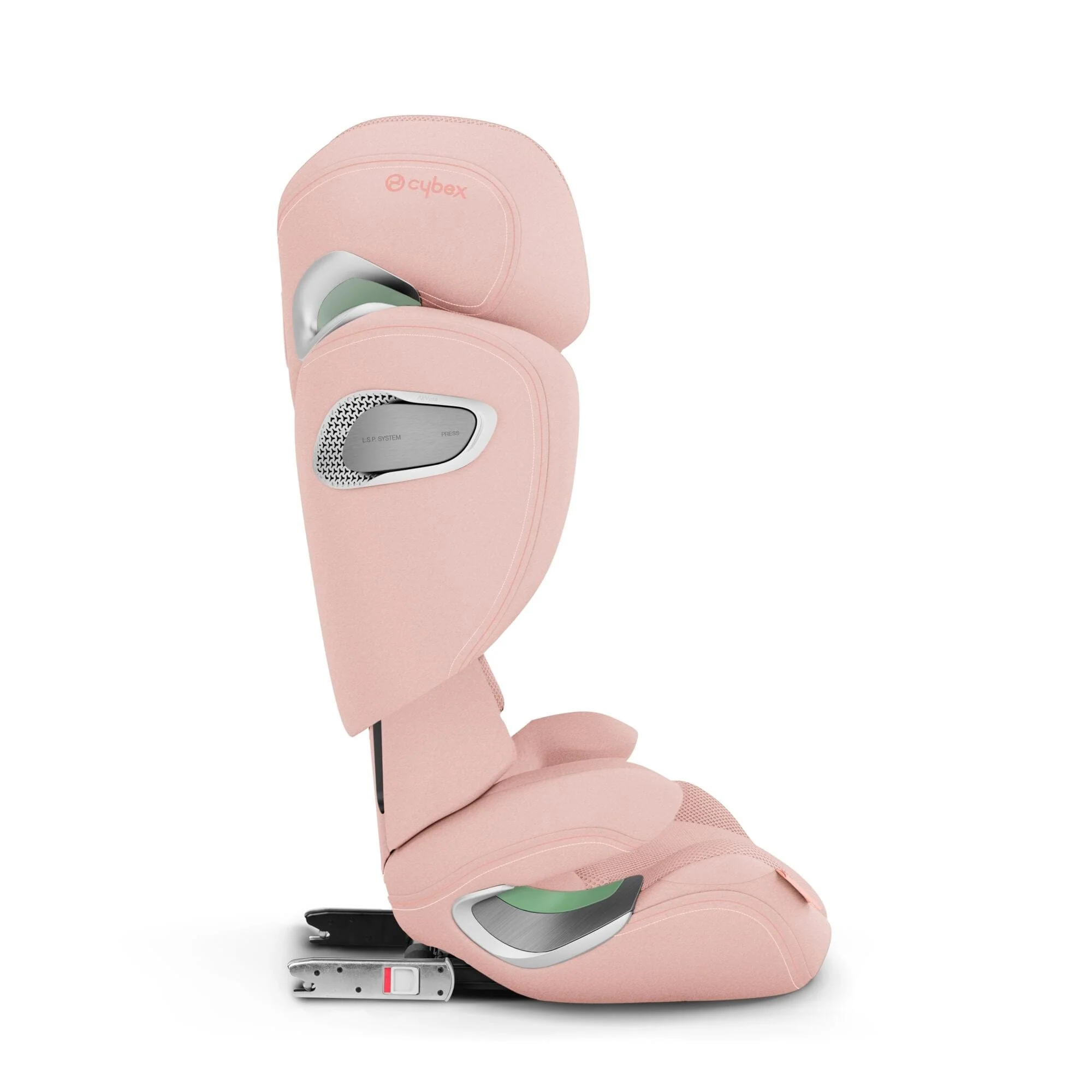 Cybex Solution T i-Fix Plus Car Seat - Peach Pink - Image 3